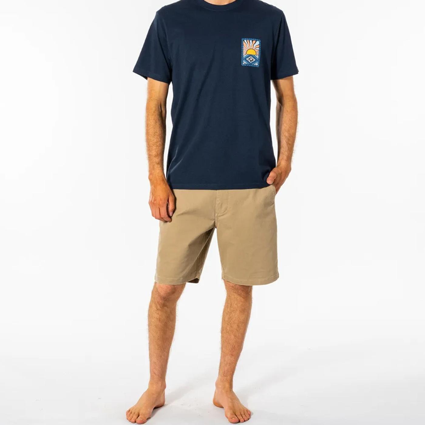 RIP CURL SWC HAZED TEE navy CTEVP9 CAMISA T-SHIRT