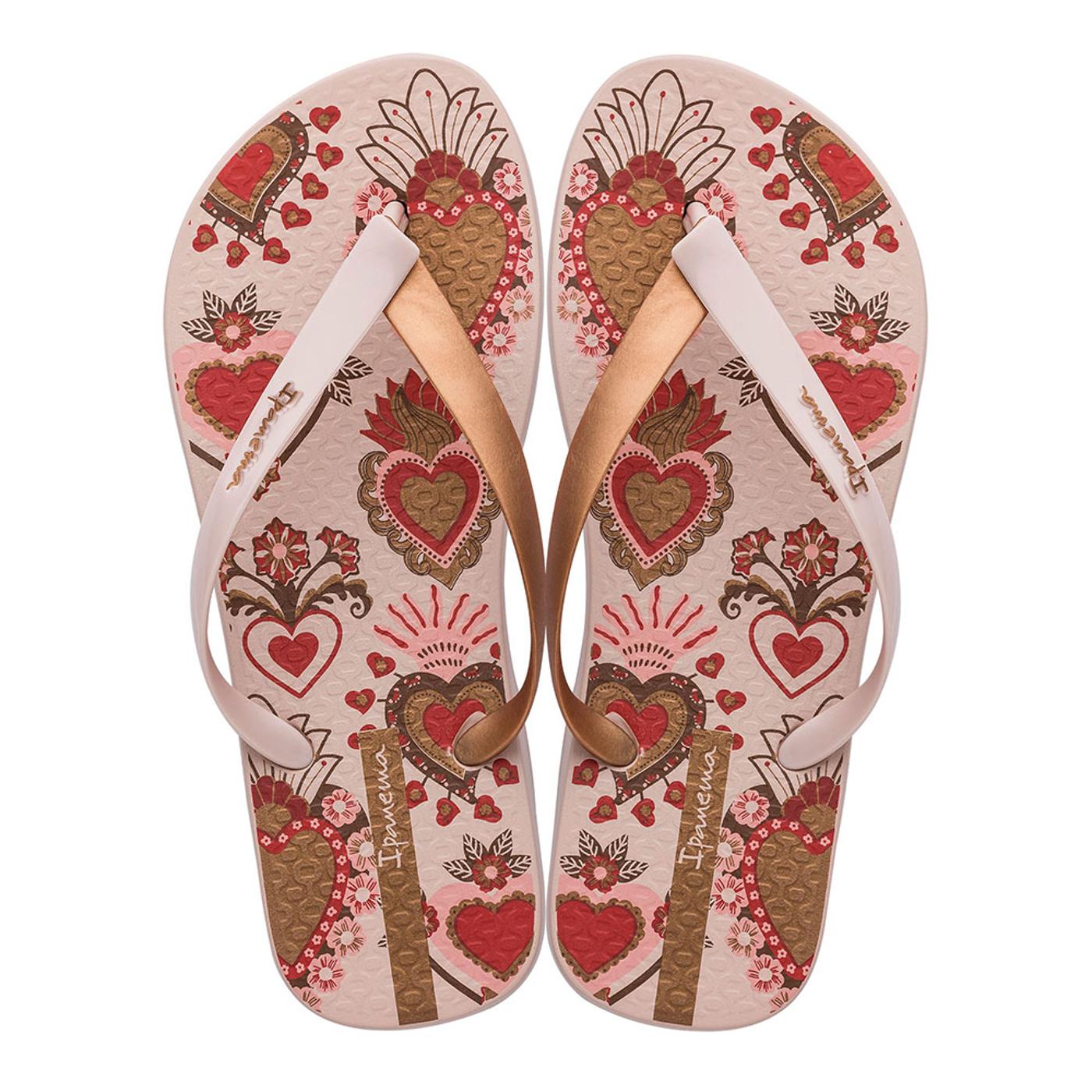 IPANEMA DUO CHIC FEM pink bronze red 24934 SANDALIA FLAT