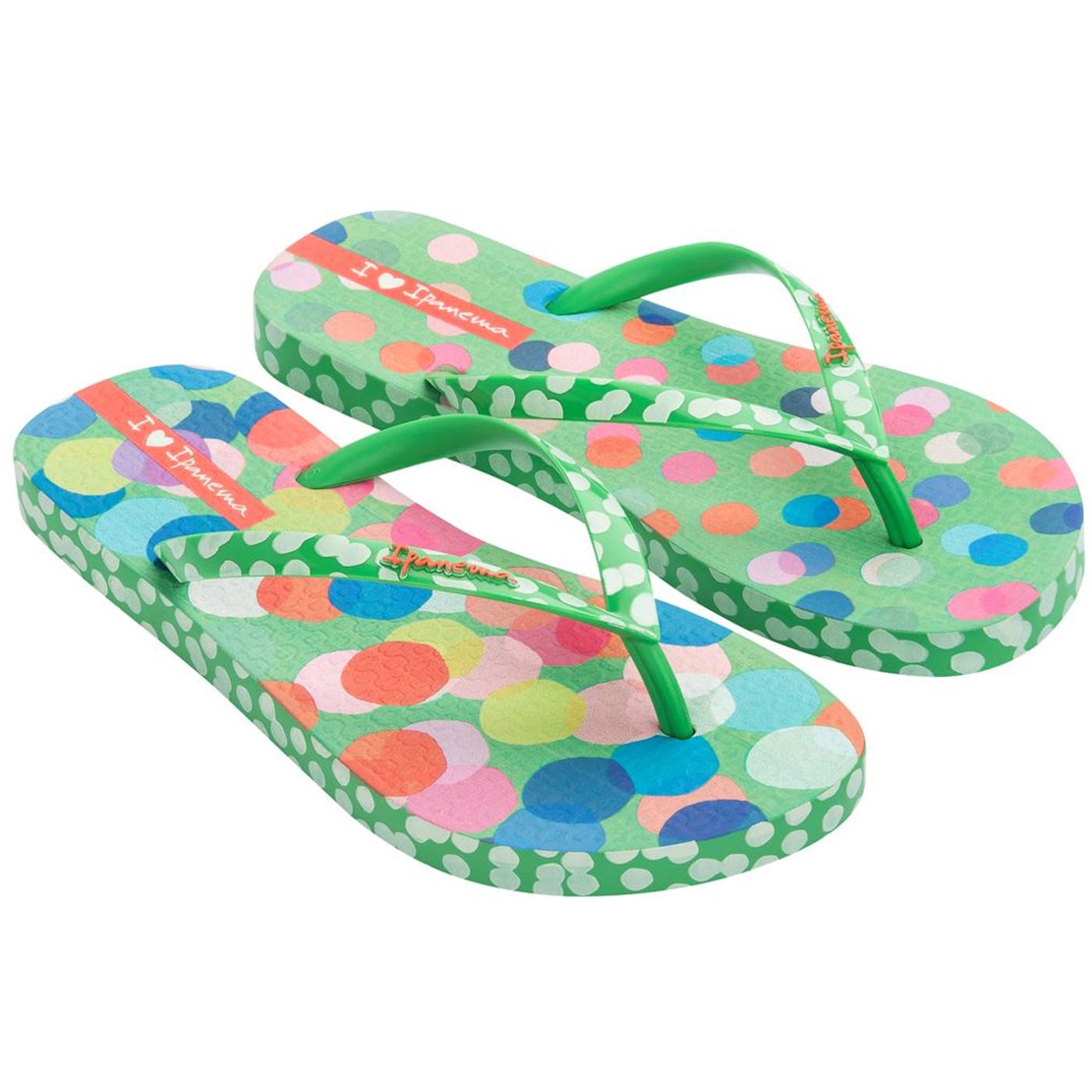 IPANEMA IPANEMA SEM IGUAL POP green/green/pink 26627 SANDALIA SANDALIAS DE PLAYA