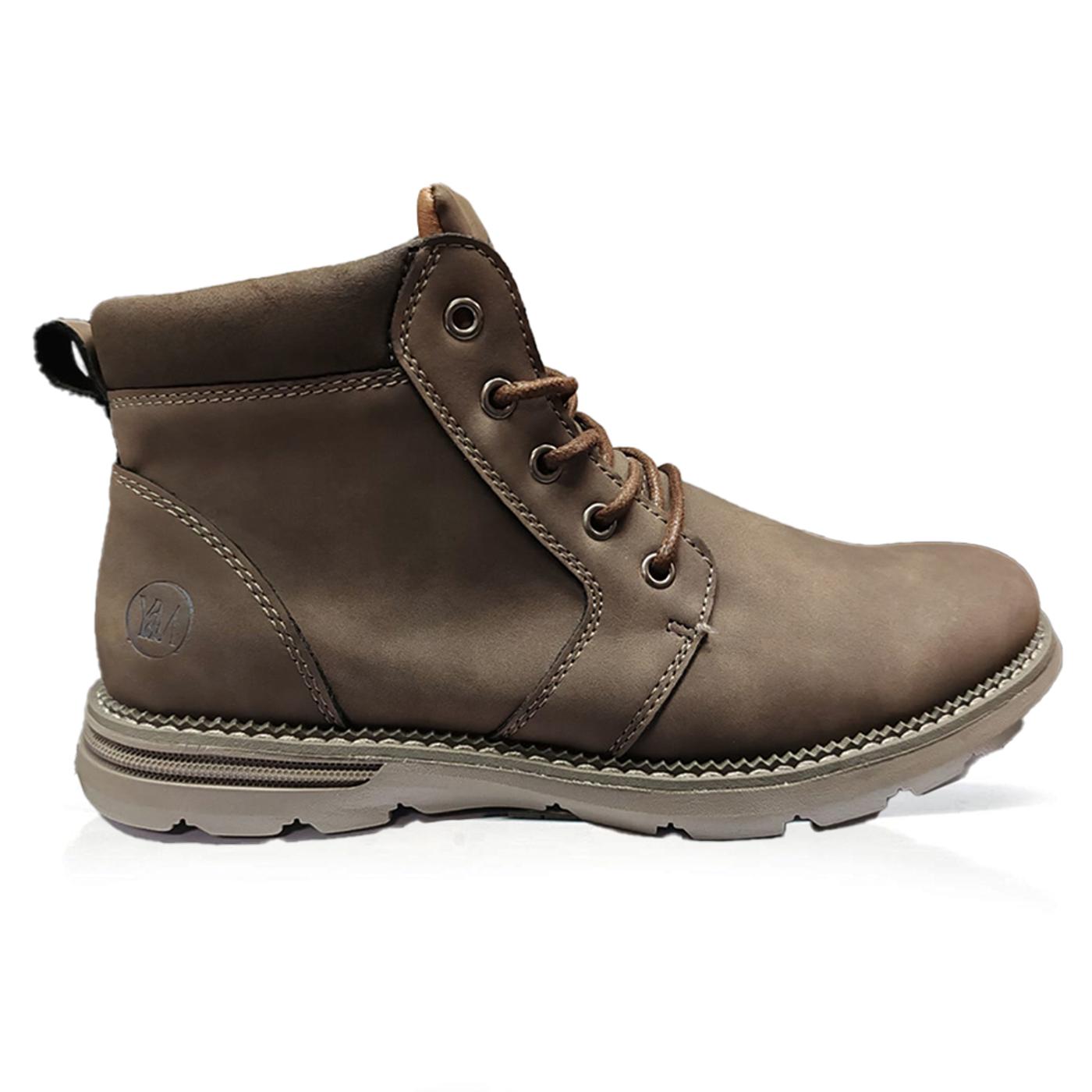 YACHT & MAN GRAND TECH-07 dk brown HS3163 ZAPATO CERRADO CASUAL