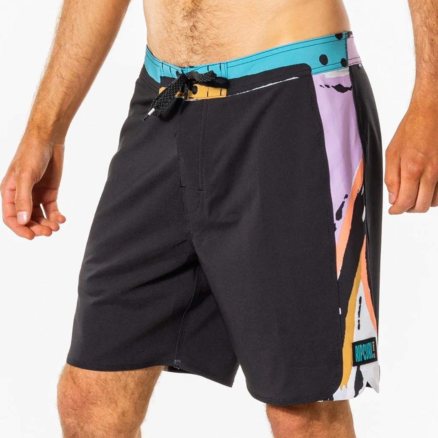 RIP CURL MIRAGE DOUBLE UP black CBOEQ9 SHORT PANTALONETA DE PLAYA