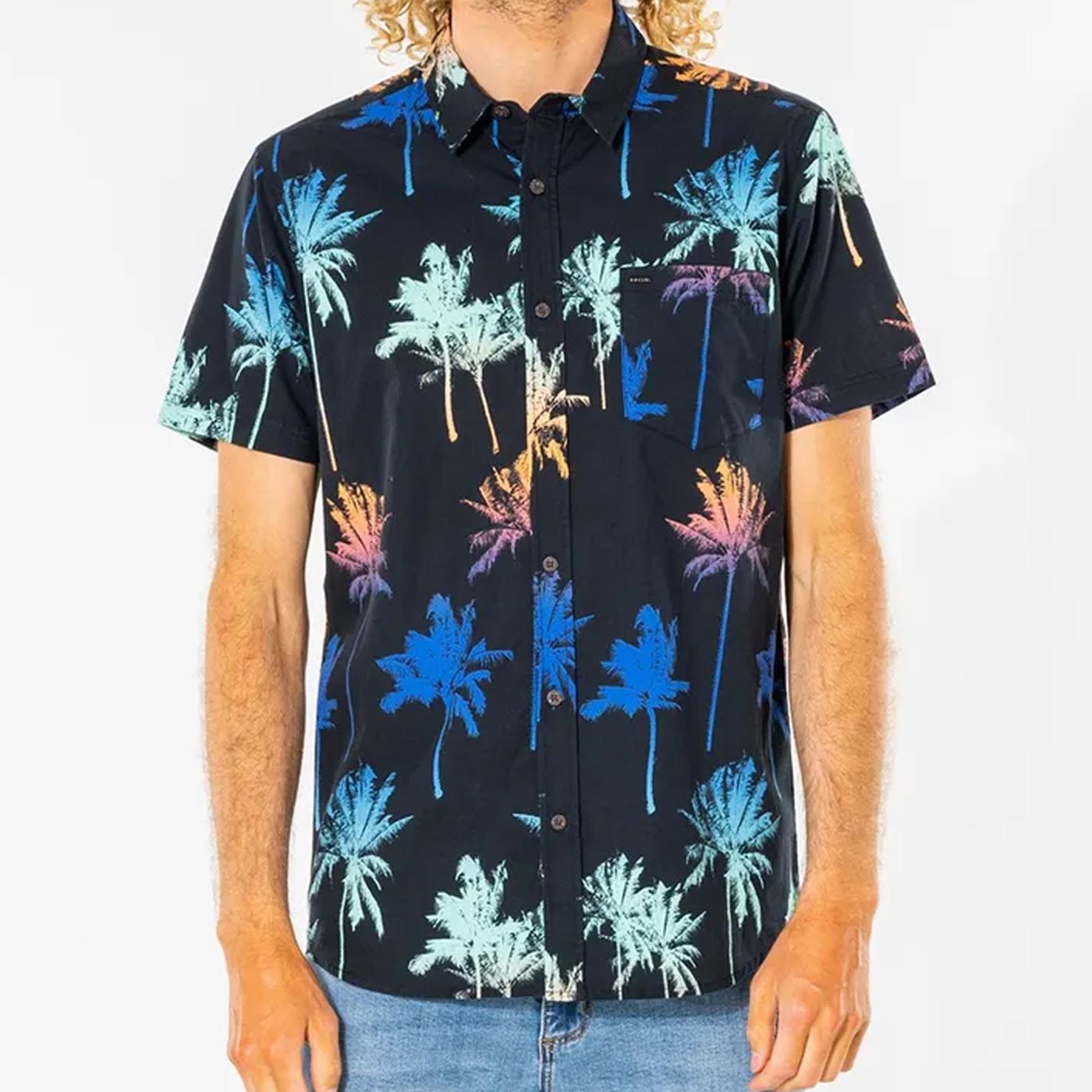 RIP CURL PARTY PACK SHIRT black CSHHB9 CAMISA T-SHIRT