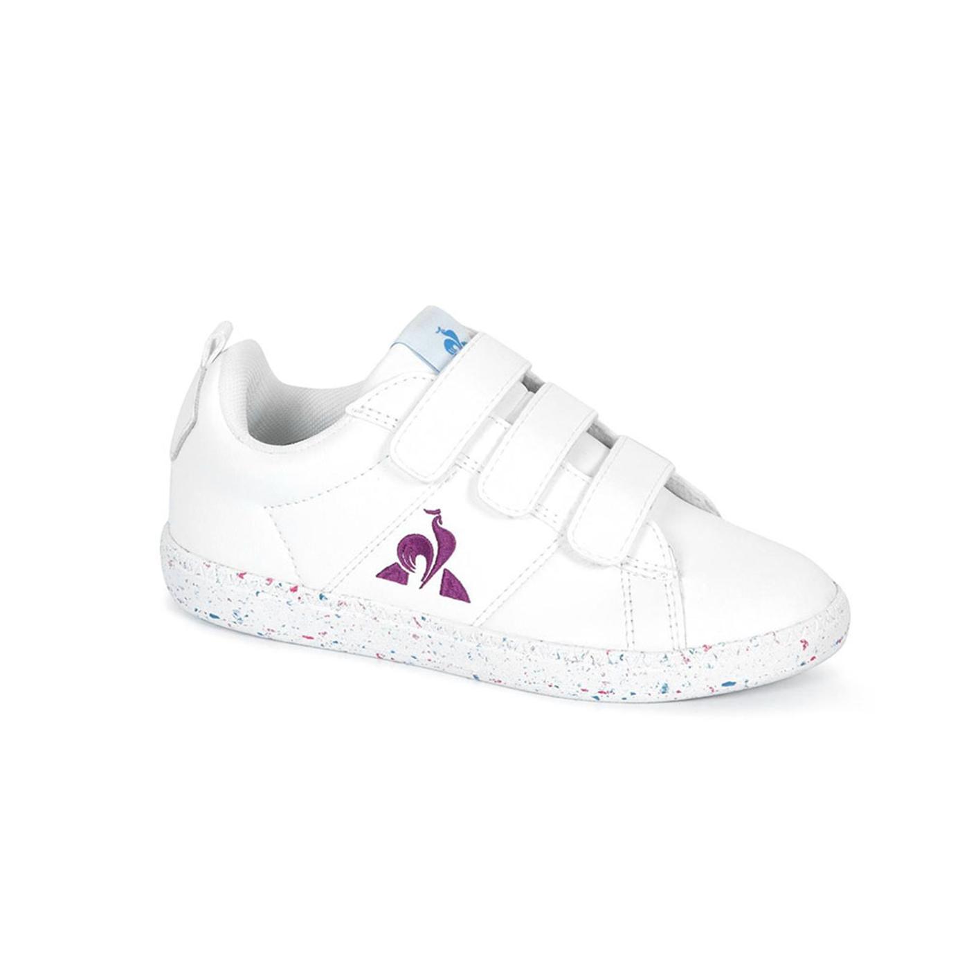LE COQ SPORTIF COURTCLASSIC PS GIRL optical white 2220345 ZAPATILLA DEPORTIVA