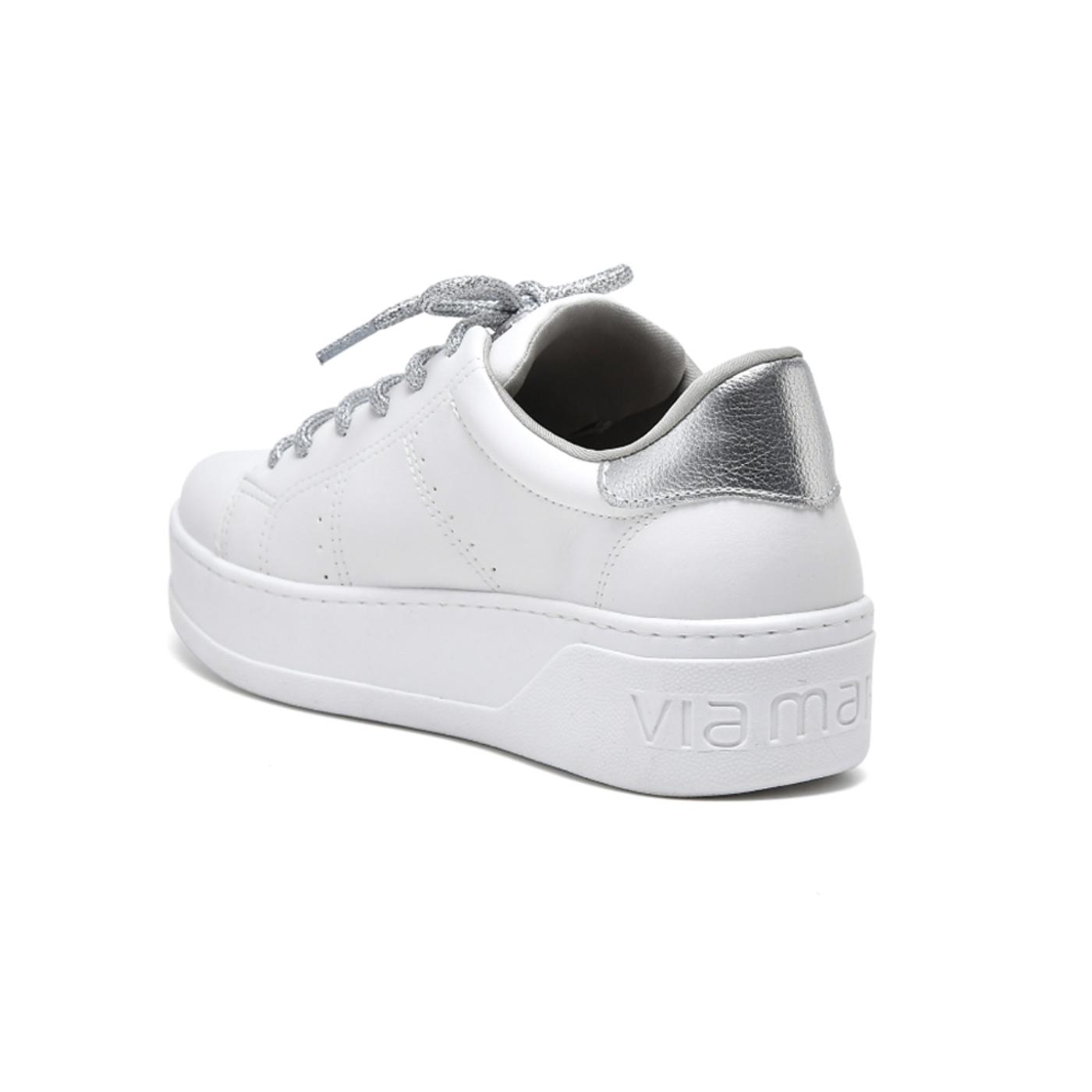 VIA MARTE 23-1512-01 NAPA/METAL DAKAR/ ZAPATILLA branco/prata 23-1512-01 ZAPATILLA CASUAL