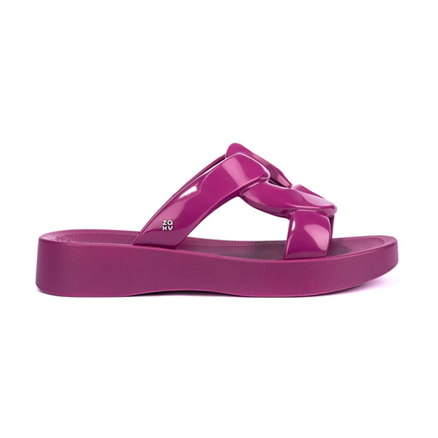 ZAXY ELOS SLIDE AD dark flowers pink 18611 SANDALIA PLATAFORMA