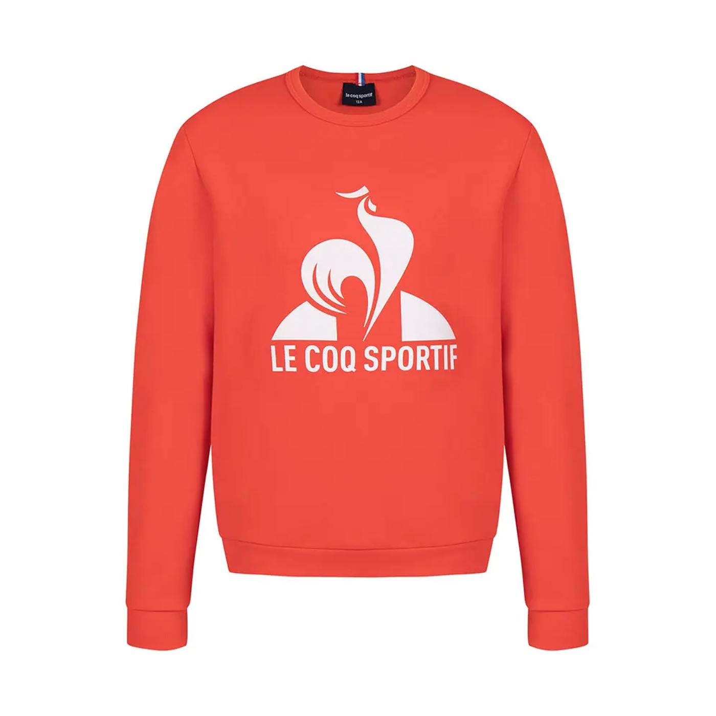 LE COQ SPORTIF ESS Crew Sweat N°2 enfant tech red 2220602 ABRIGO SWEATER