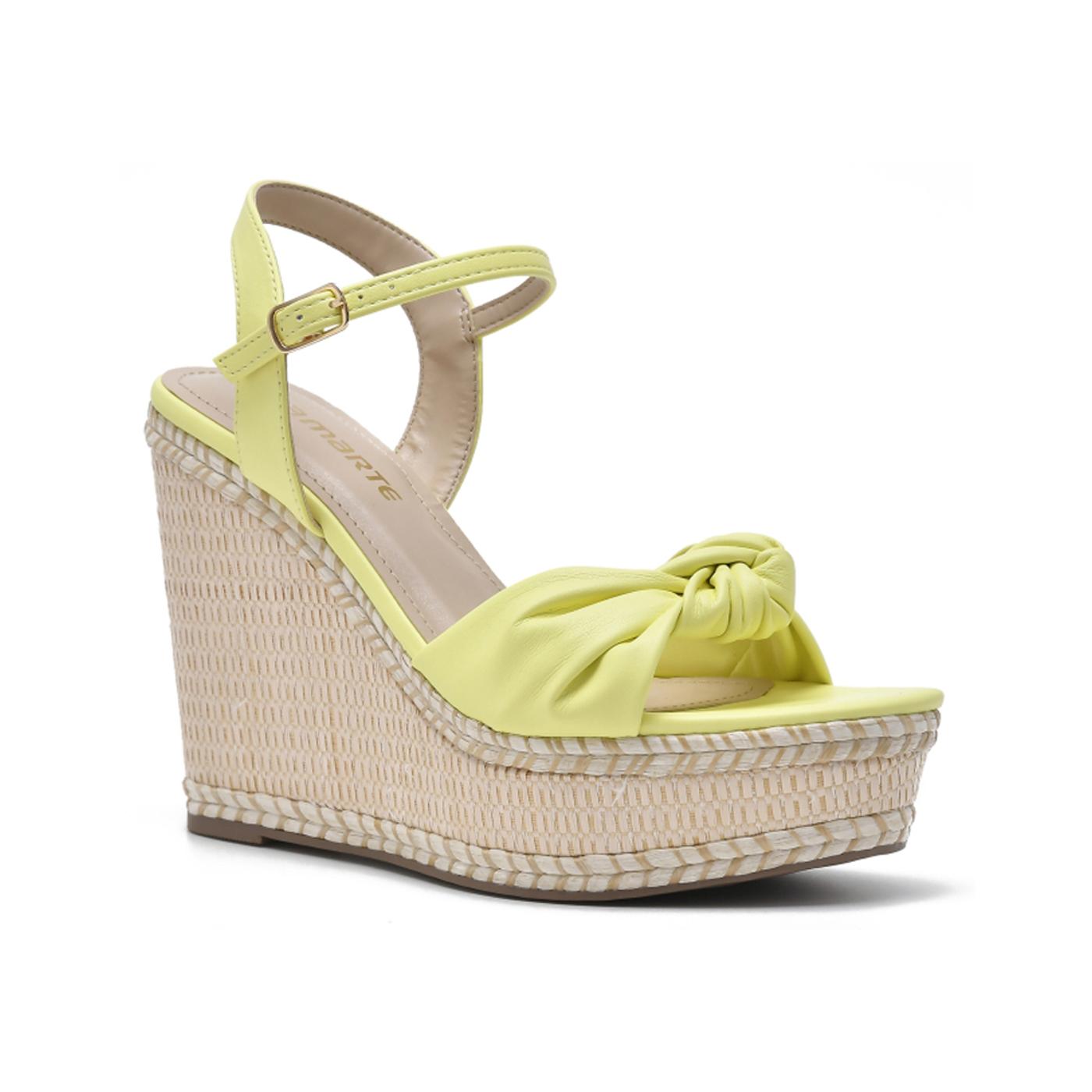 VIA MARTE 22-14502-01 Sandalia amarelo/baunilha 22-14502-01 SANDALIA PLATAFORMA
