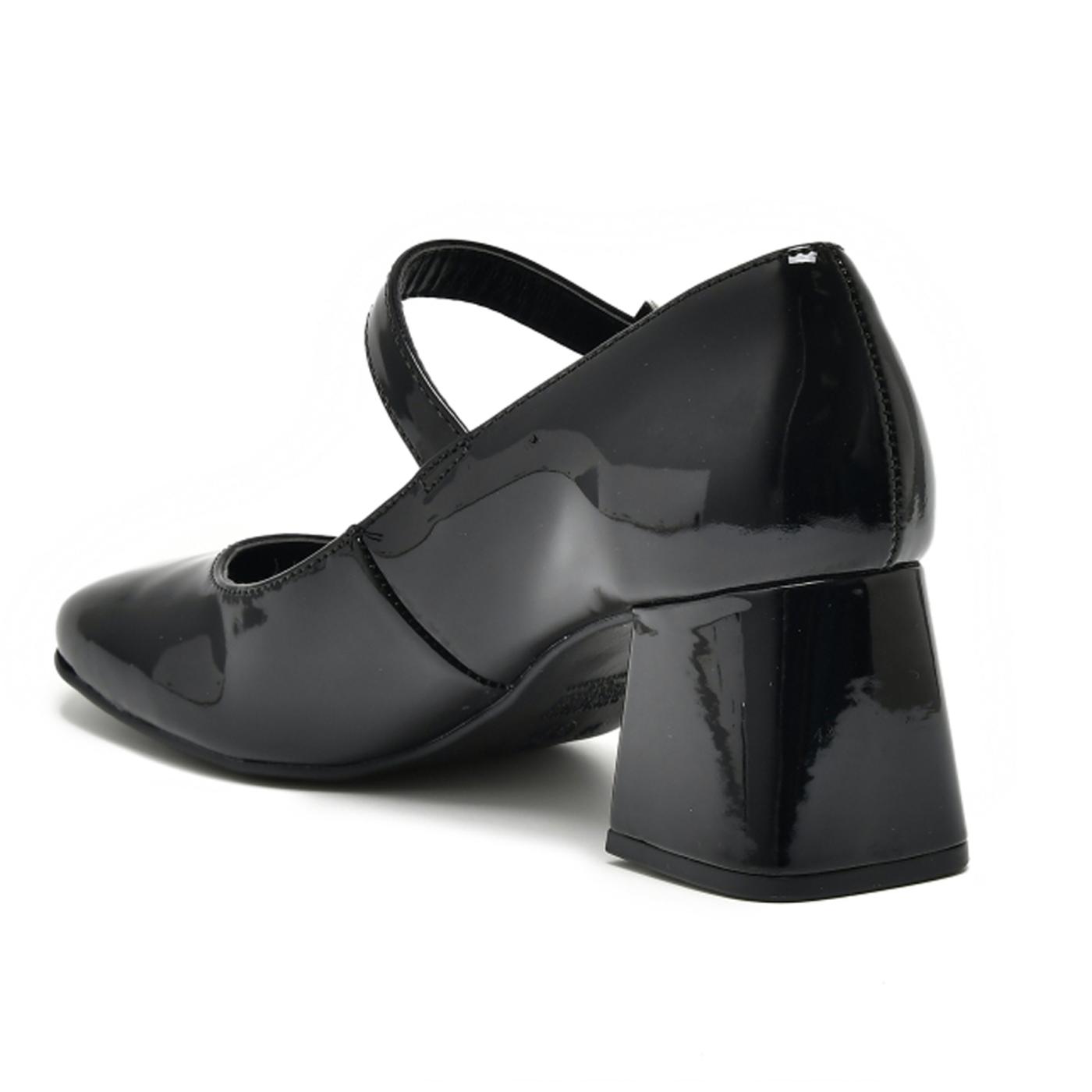 VIA MARTE ZAPATO CERRADO 050-002-01 preto 050-002-01 ZAPATO CERRADO TACON