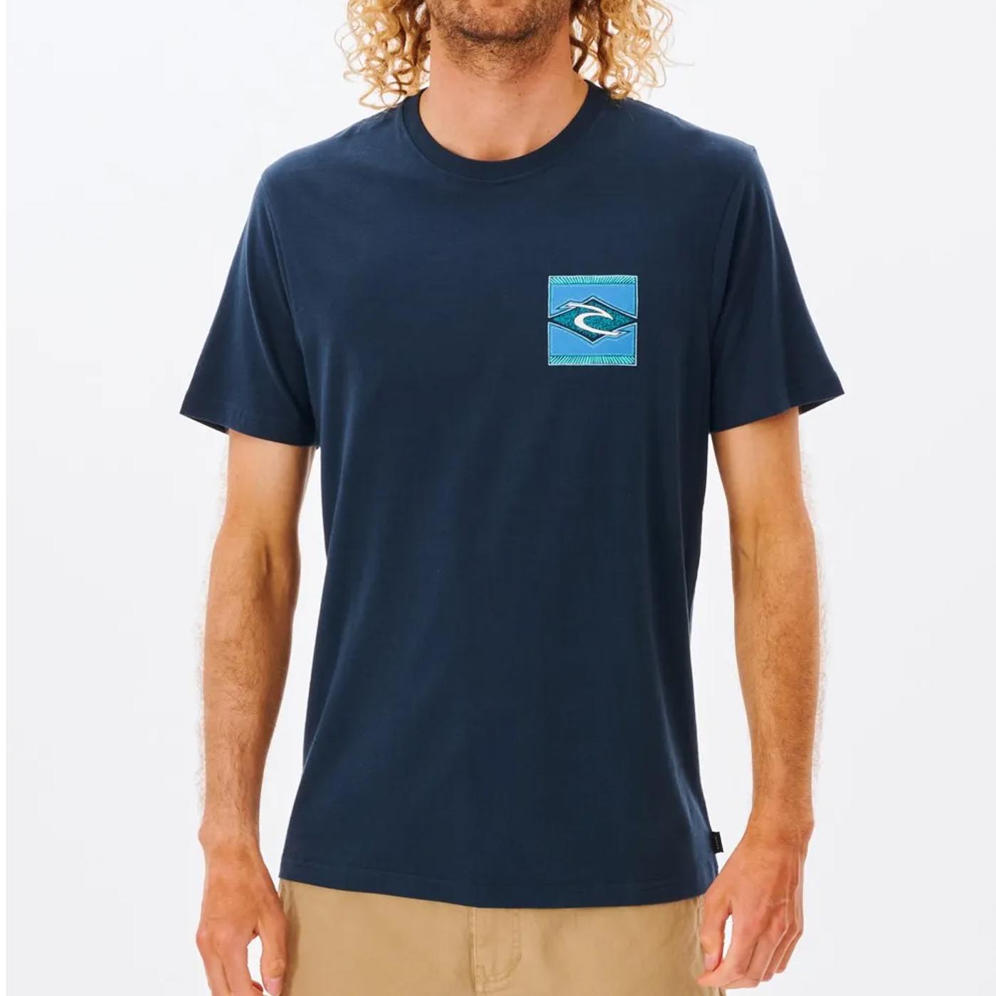 RIP CURL LEGACY TEE dark navy 00FMTE CAMISA T-SHIRT