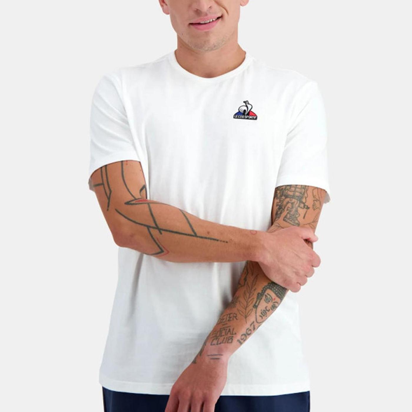 LE COQ SPORTIF ESS Tee SS N°4 M new optical white 2310546 CAMISA T-SHIRT