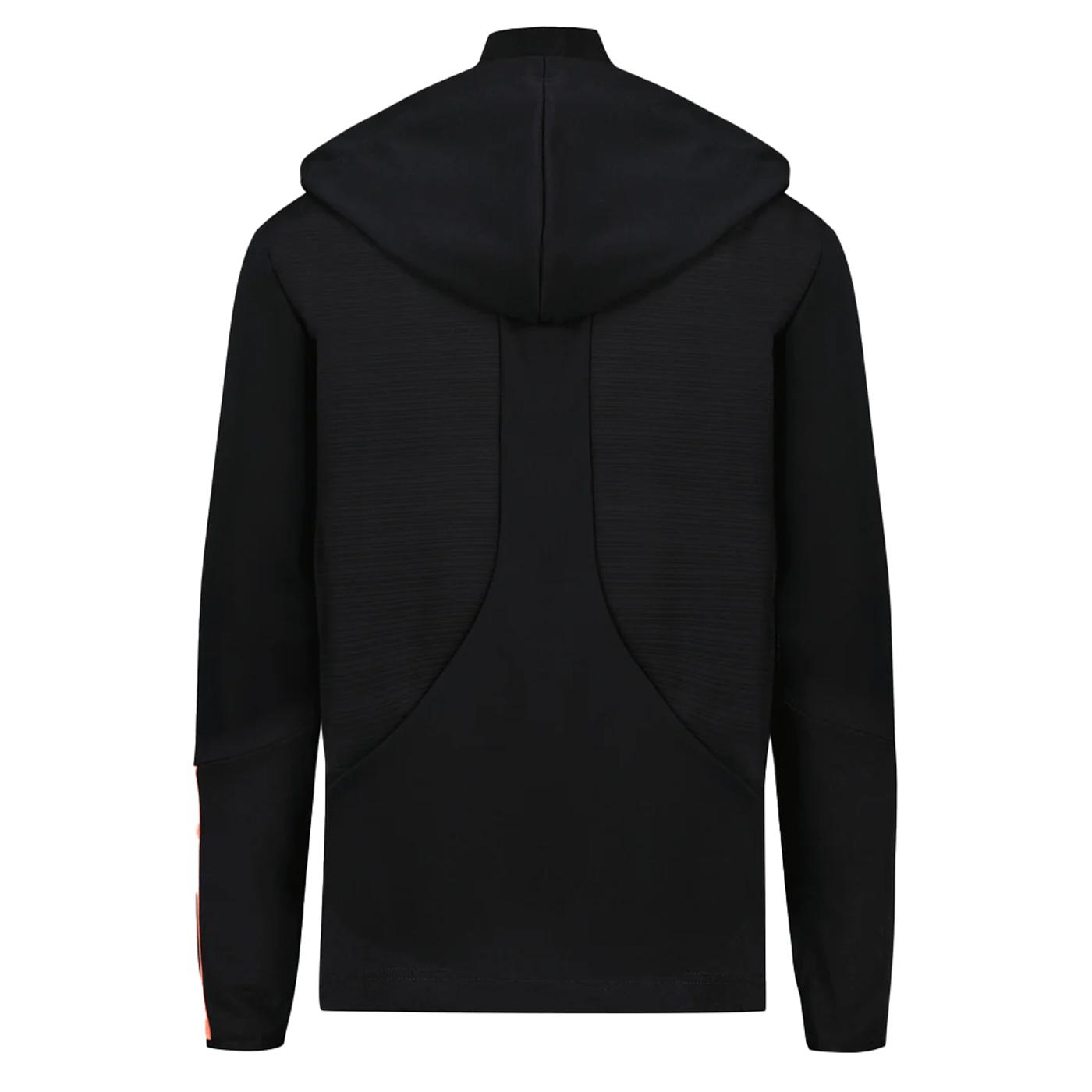 LE COQ SPORTIF TRAINING SP FZ Hoody N°2 M black/orange black/orange perf 2410229 ABRIGO SUDADERA