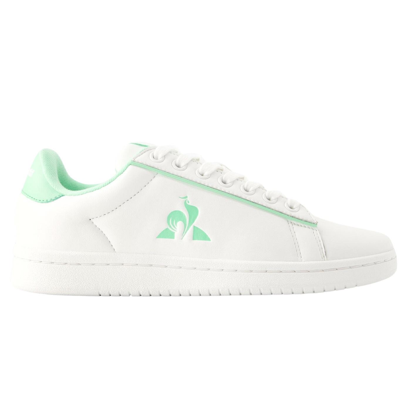 LE COQ SPORTIF LCS COURT CLEAN W optical white/green 2410756 ZAPATILLA DEPORTIVA