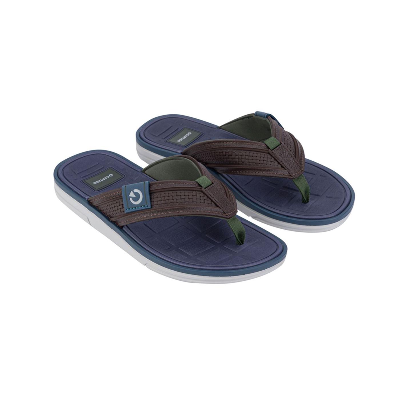CARTAGO LYON II THONG AD grey/brown/blue 11710 SANDALIA SANDALIAS DE PLAYA