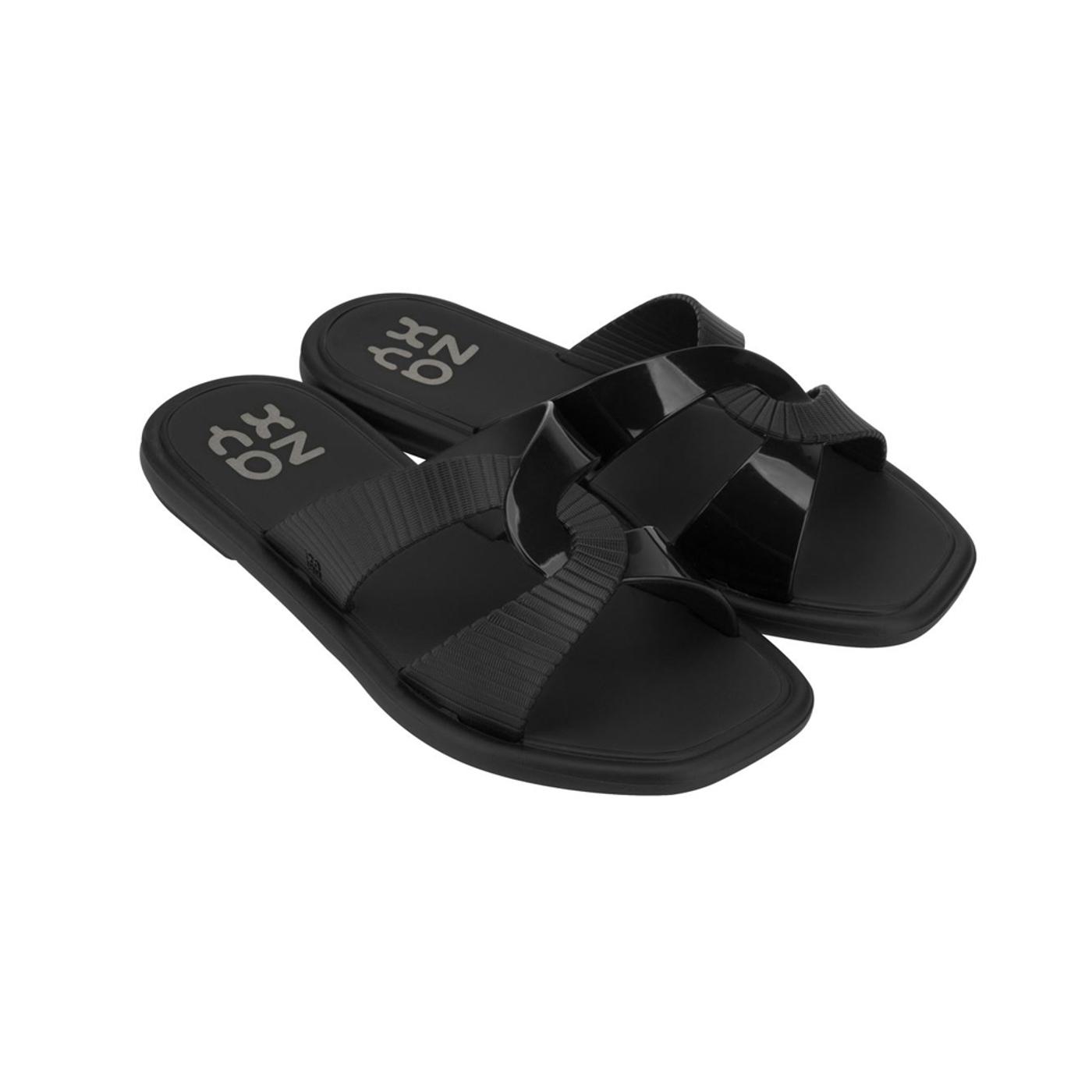ZAXY MOMENTO SLIDE AD black 18651 SANDALIA FLAT