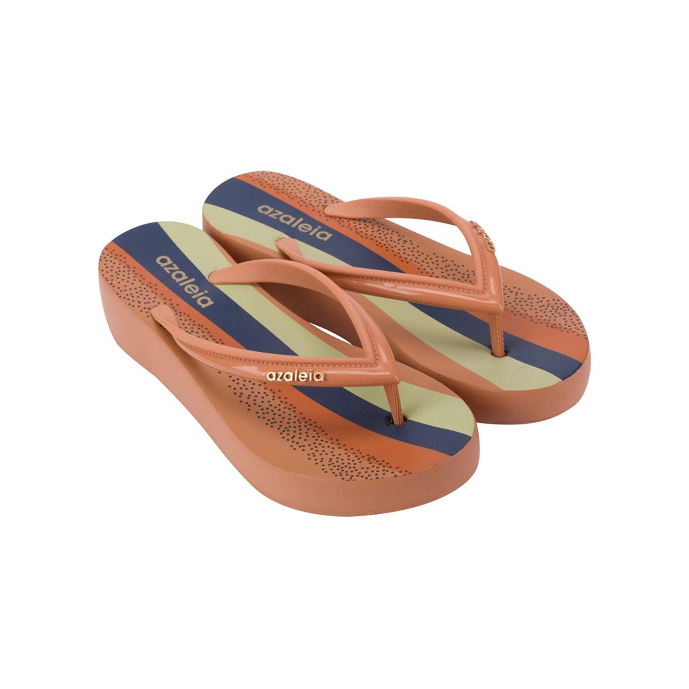 AZALEIA JANA LIGHT PRINT TAM dark brown 18745 SANDALIA FLAT