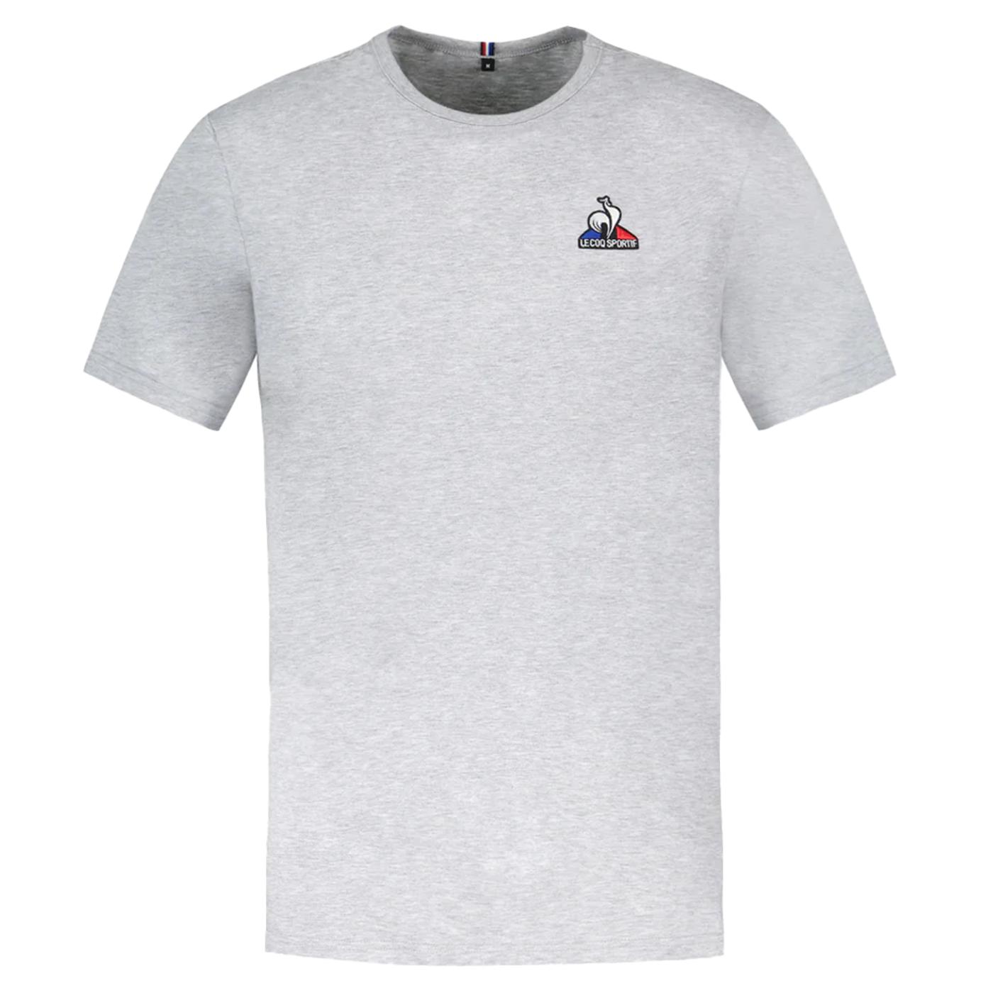 LE COQ SPORTIF ESS Tee SS N°4 M gris chiné clair 2310547 CAMISA T-SHIRT