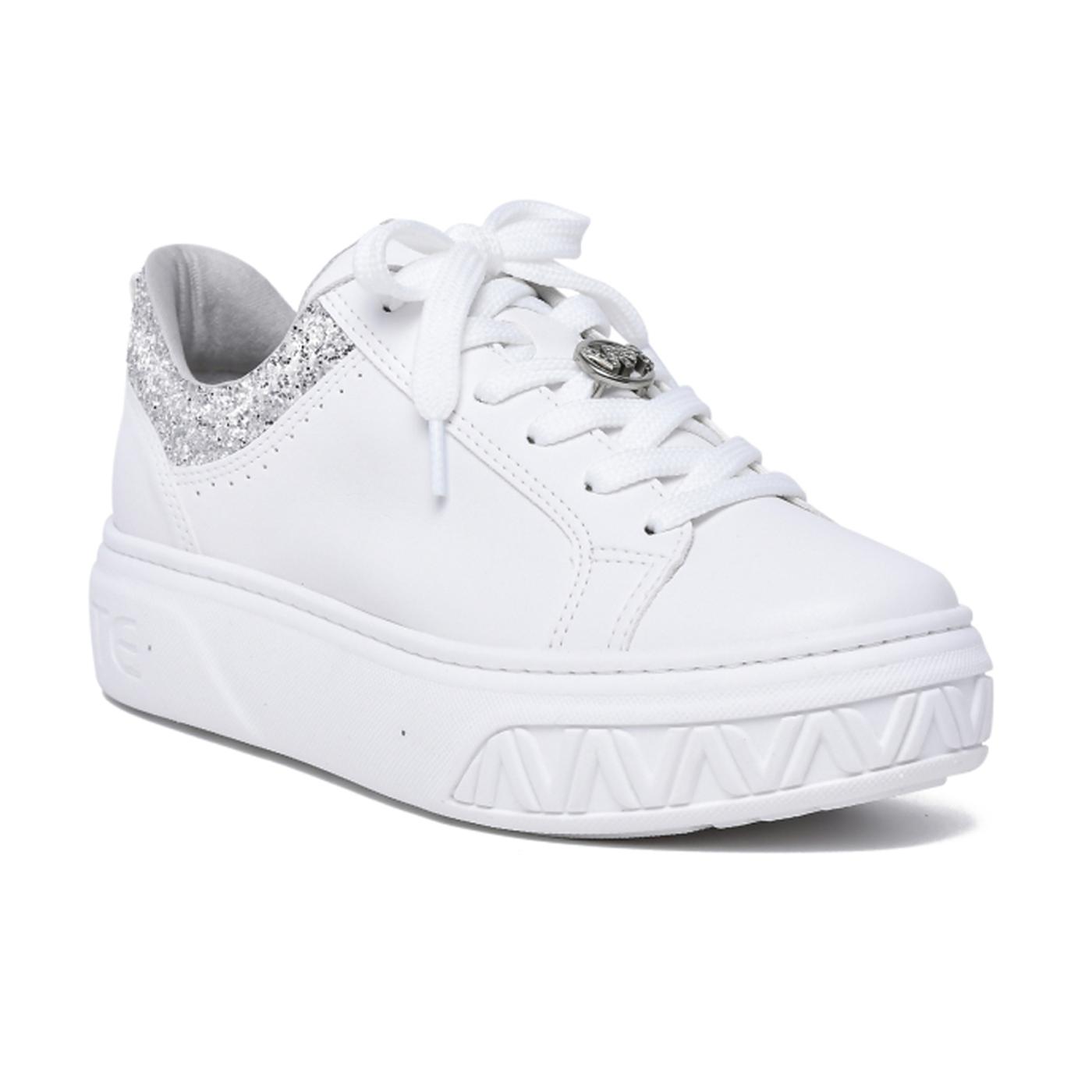 VIA MARTE 23-1201-01 NAPA/MAXI GLITTER / ZAPATILLA branco/prata 23-1201-01 ZAPATILLA CASUAL
