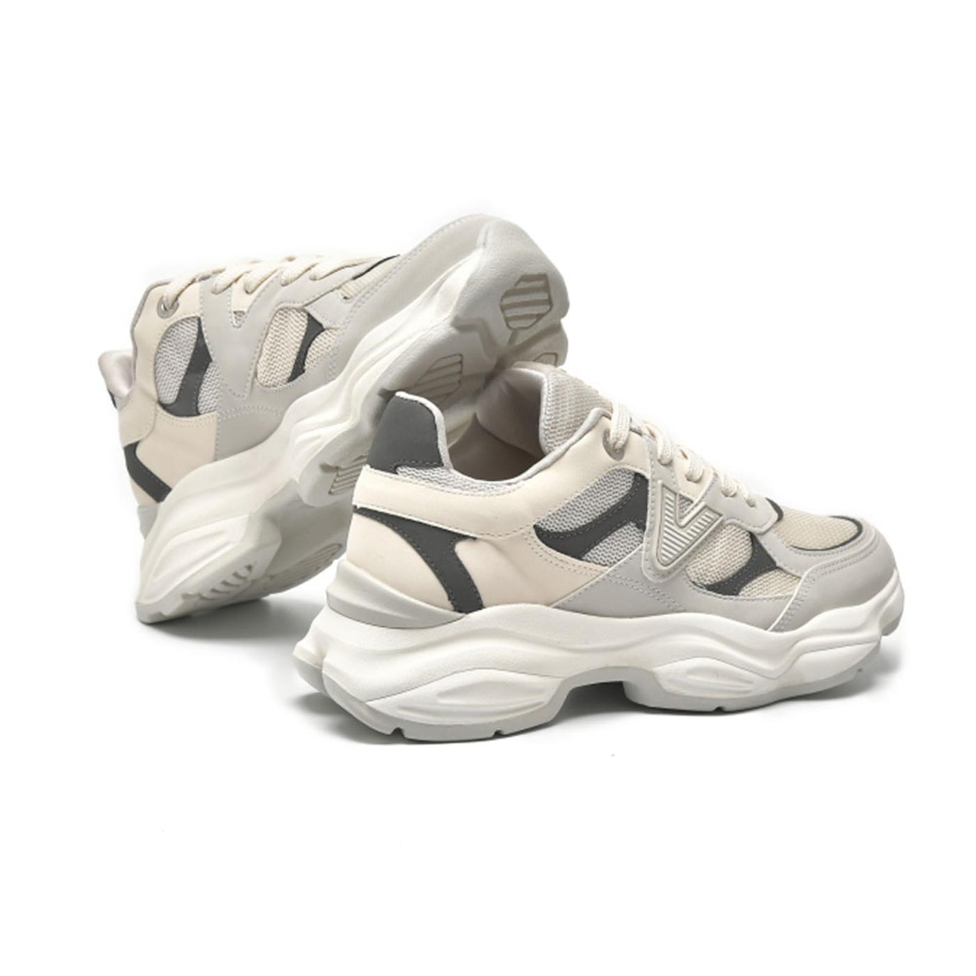 VIA MARTE tenis casual 158-021-13 neve/shadow/marfim i23 158-021-13 ZAPATILLA CASUAL