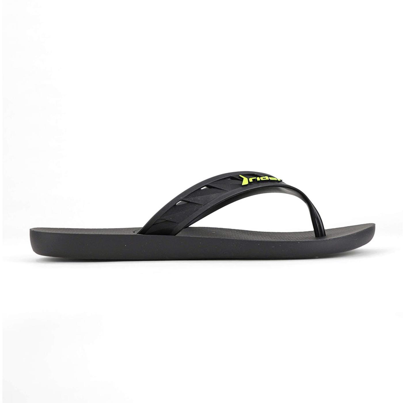 RIDER STREET AD black/green 11573 SANDALIA FLAT