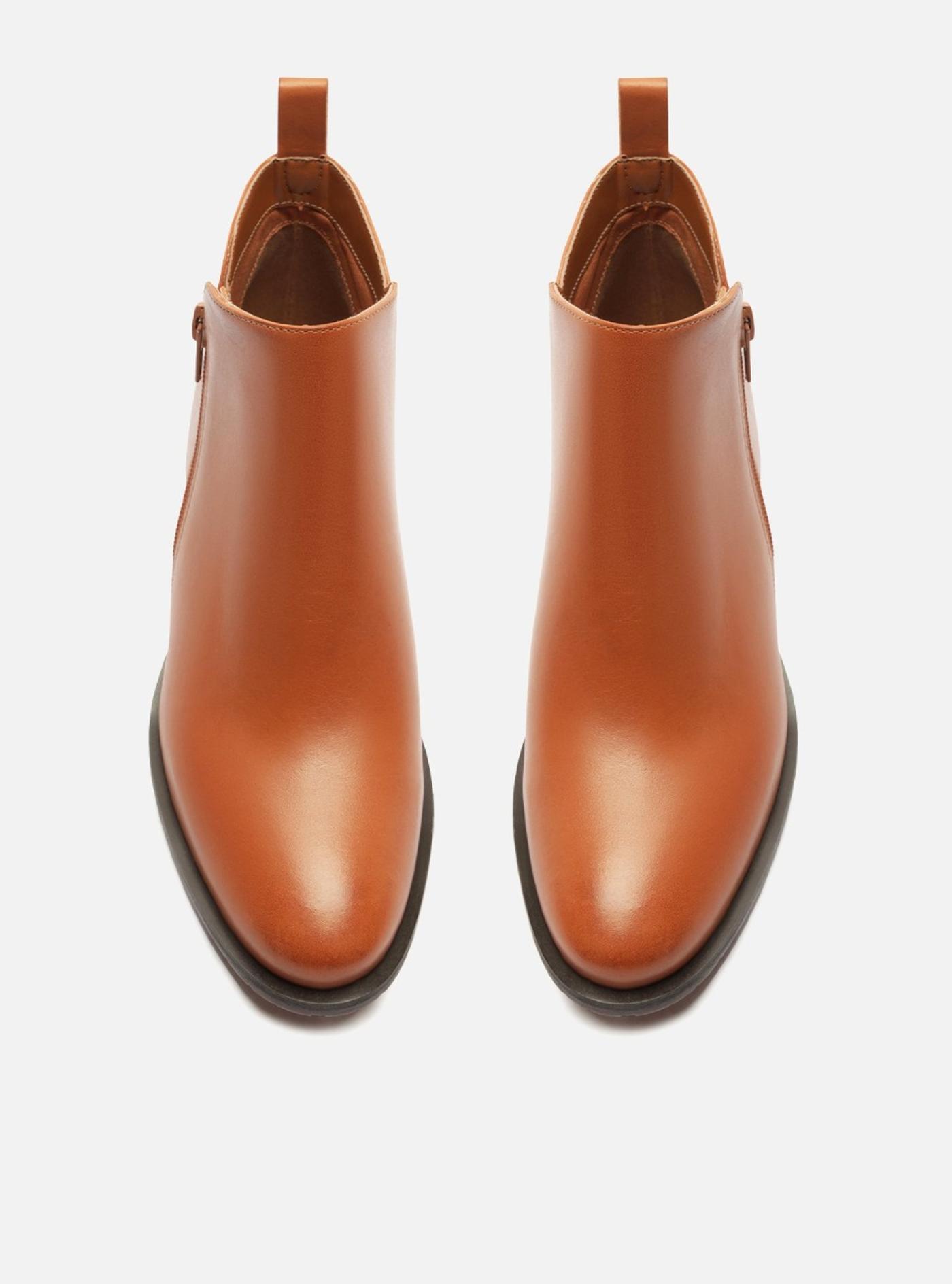 AREZZO Botin A1037700040014U roast caramel A1037700040014U BOTA FLAT
