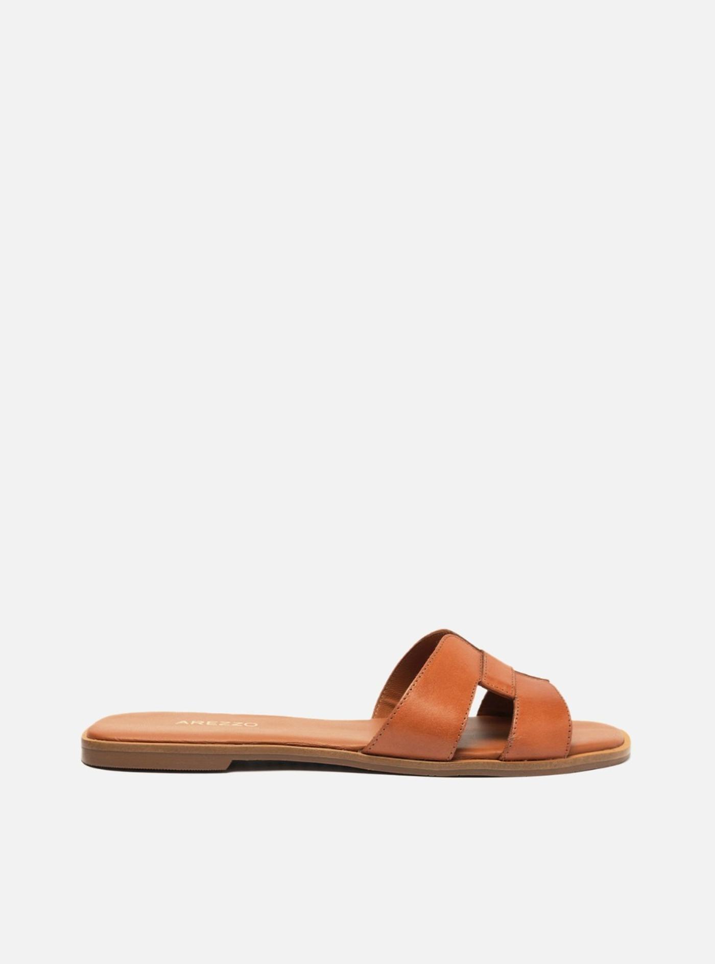 AREZZO Sandalia A1315700010007U roast caramel A1315700010007U SANDALIA FLAT