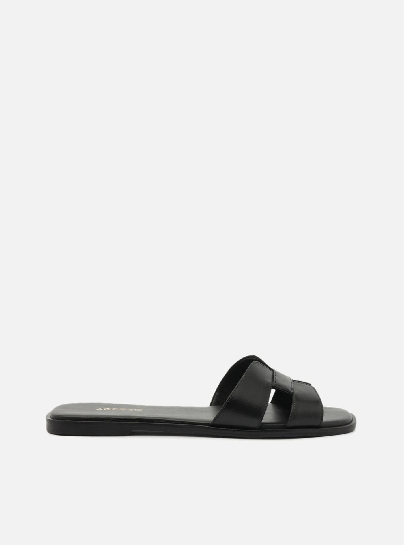 AREZZO Sandalia A1315700010010U preto A1315700010010U SANDALIA FLAT