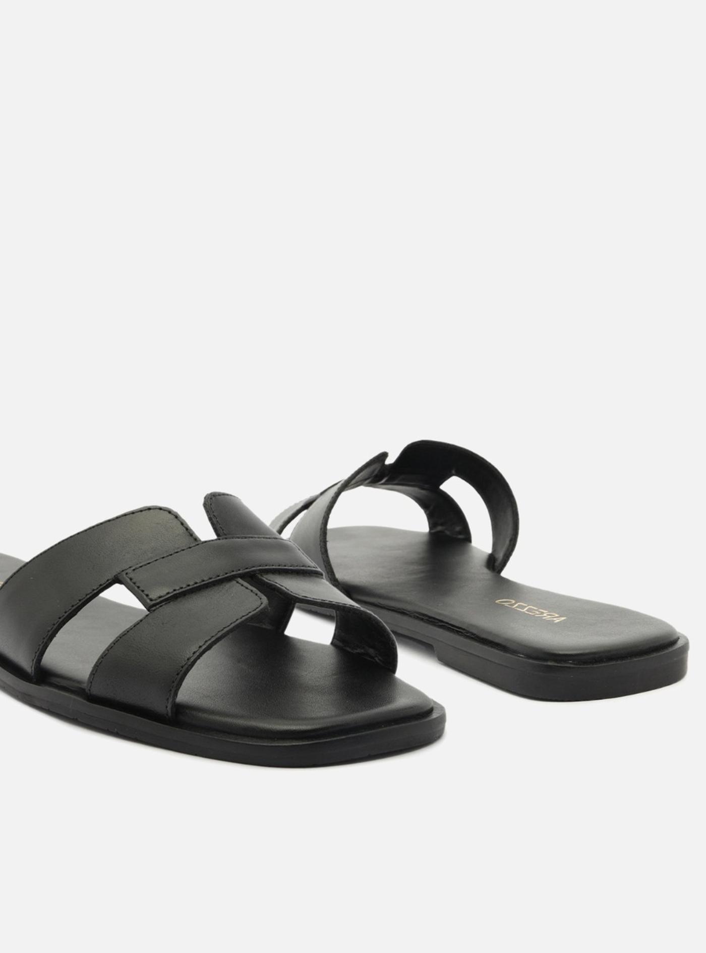 AREZZO Sandalia A1315700010010U preto A1315700010010U SANDALIA FLAT