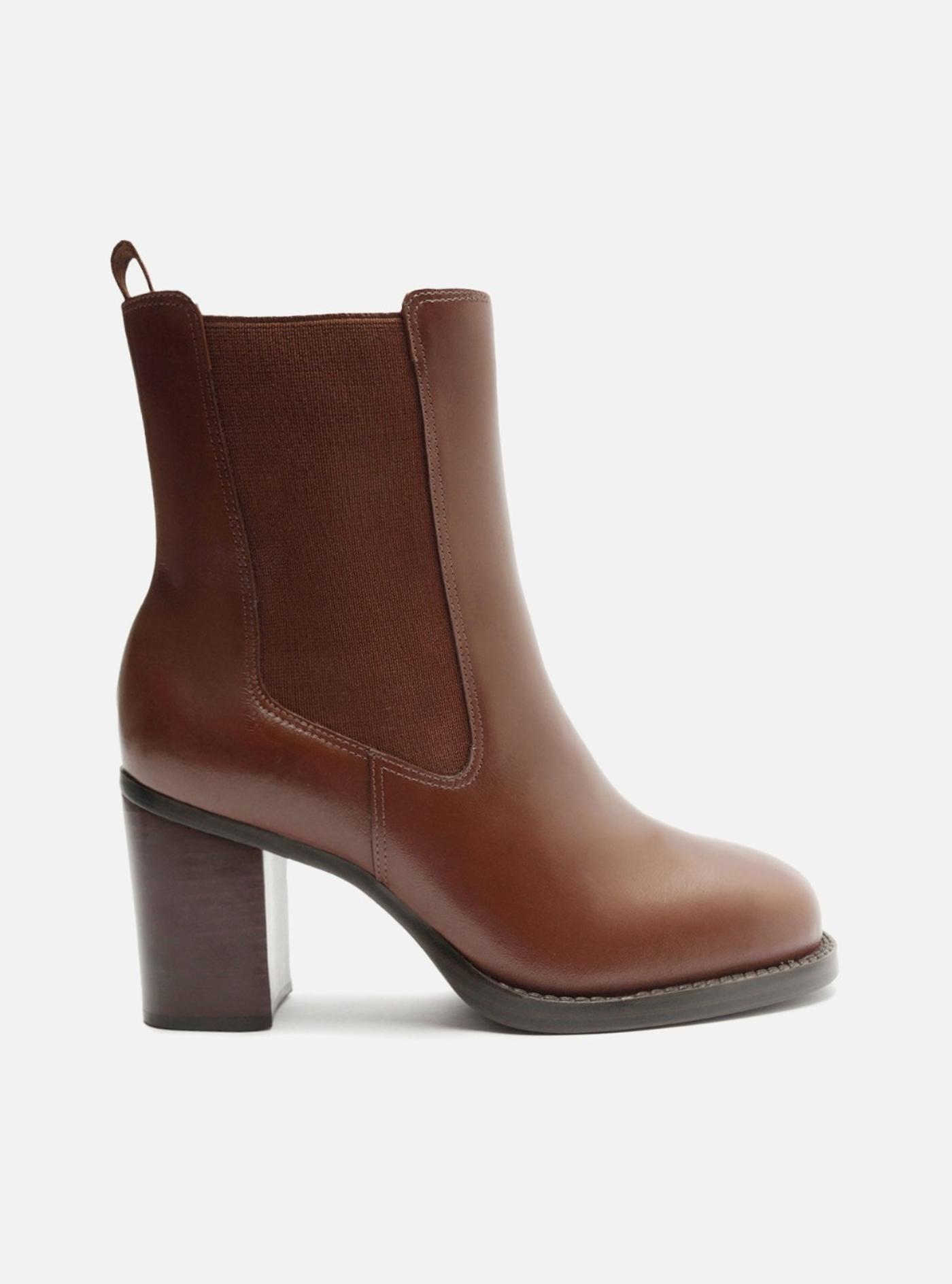AREZZO Botin A1329100050002U nero brown A1329100050002U BOTÍN TACON