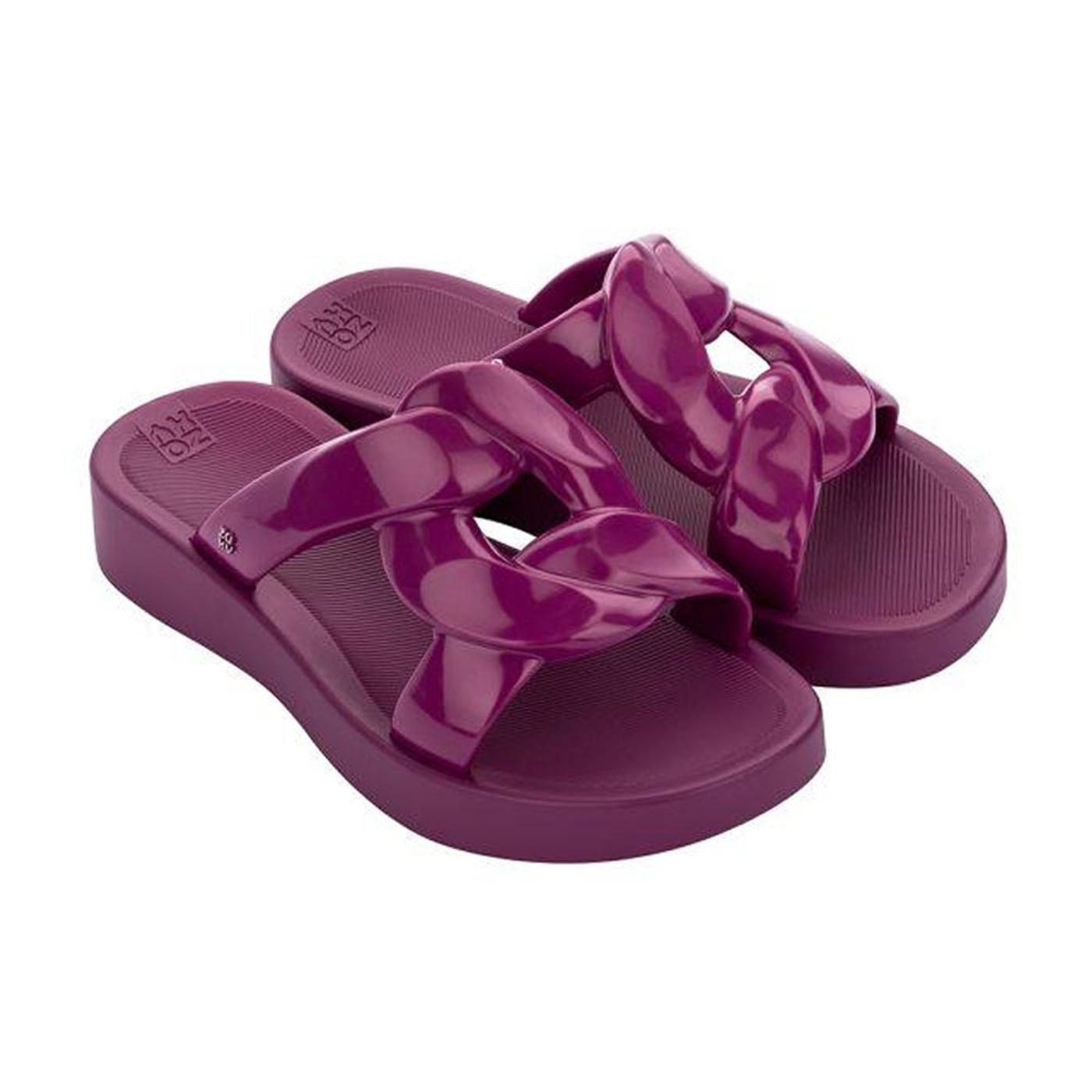 ZAXY ELOS SLIDE AD dark flowers pink 18611 SANDALIA PLATAFORMA