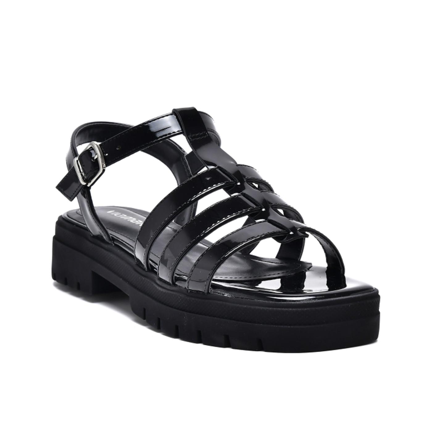 VIA MARTE SANDALIA PLATAFORMA MEDIA 23-17507-01 black/black 23-17507-01 SANDALIA PLATAFORMA