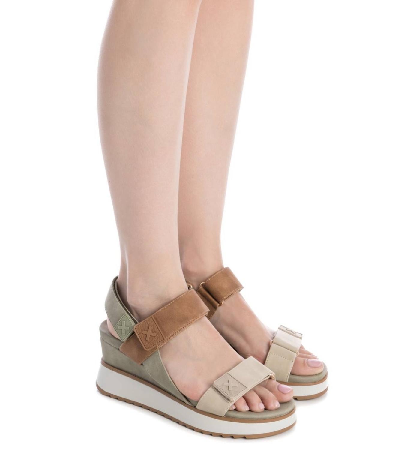 XTI SANDALIA 143848 kaki 143848 SANDALIA CASUAL