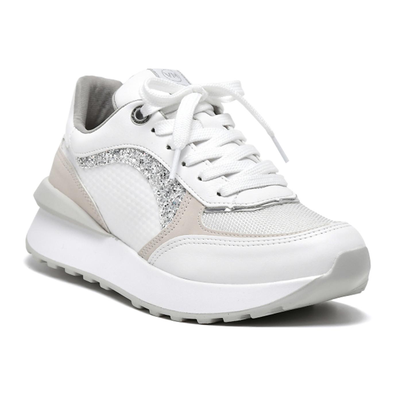 VIA MARTE ZAPATILLA CASUAL MEDIA 23-12204-02 white/beige 23-12204-02 ZAPATILLA CASUAL