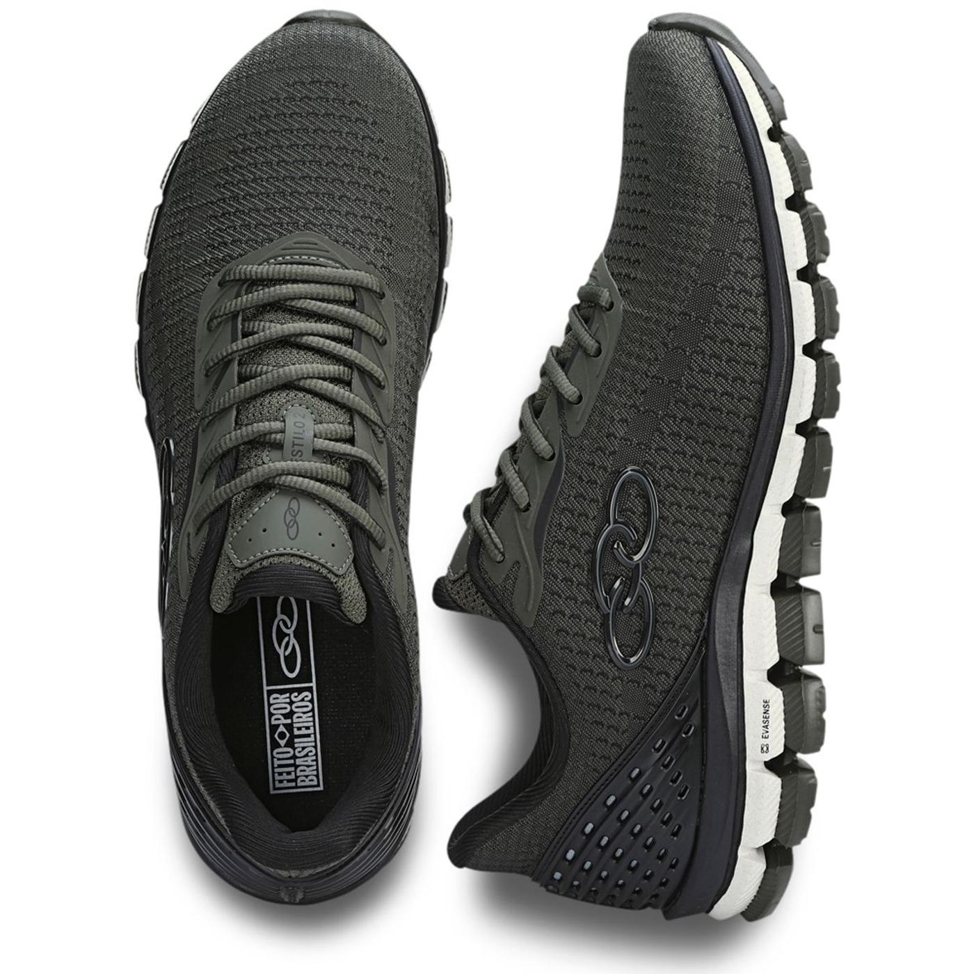 OLYMPIKUS ESTILO 2 negro/plomo 43359278 ZAPATILLA DEPORTIVA