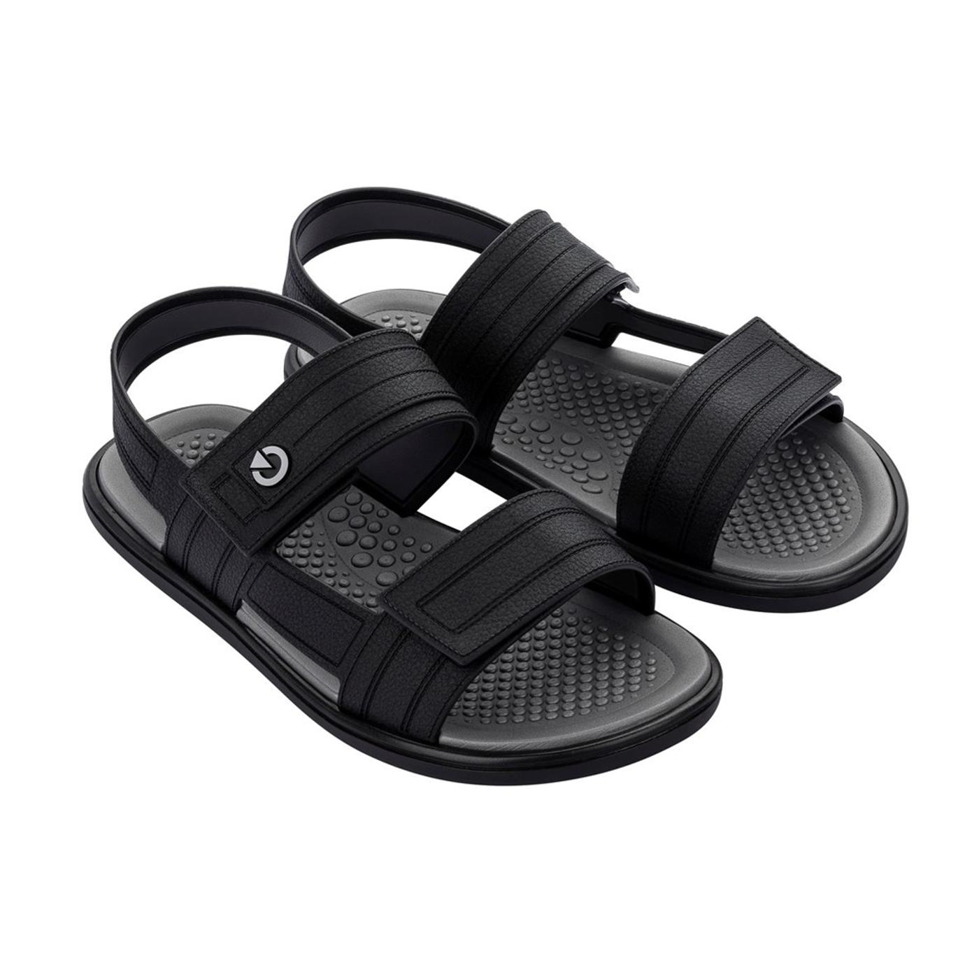 CARTAGO VENETO SAND AD black/grey 12040 SANDALIA FLAT