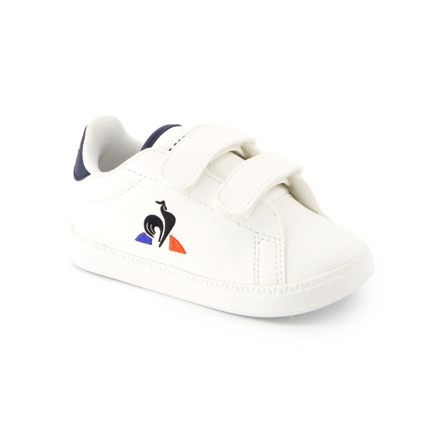 LE COQ SPORTIF COURTSET_2 INF optical white/dress blue 2422690 ZAPATILLA DEPORTIVA
