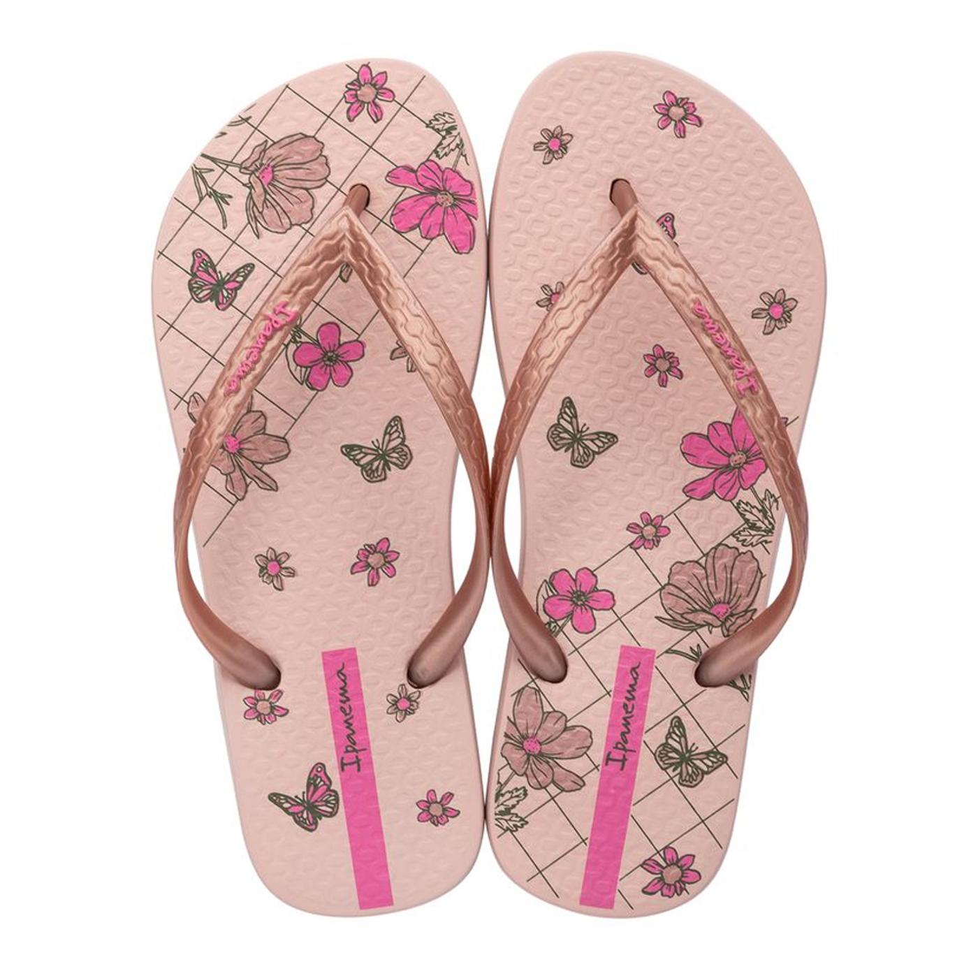 IPANEMA OASIS FEM pink/metallic pink 26571 SANDALIA FLAT
