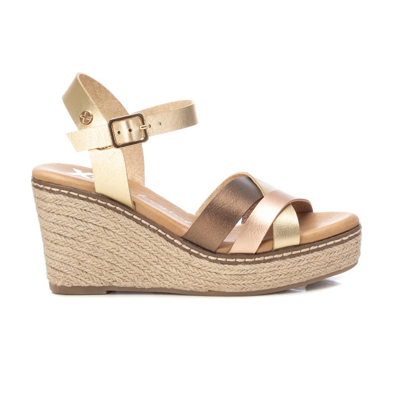 XTI SANDALIA 142854 c.oro 142854 SANDALIA PLATAFORMA