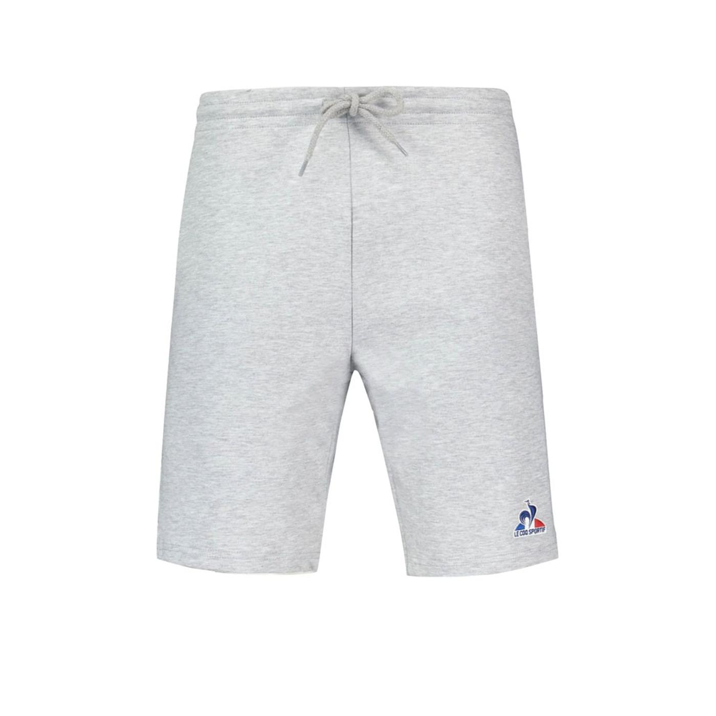 LE COQ SPORTIF ESS Short N°2 gris chiné clair 2422180 PANTALON SHORT