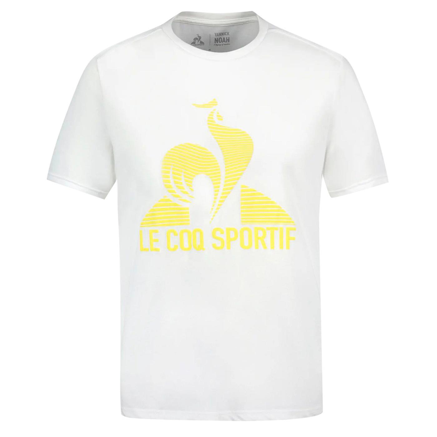 LE COQ SPORTIF TERRE BATTUE 83 Tee SS Graphic M new optical white 2321063 CAMISA T-SHIRT