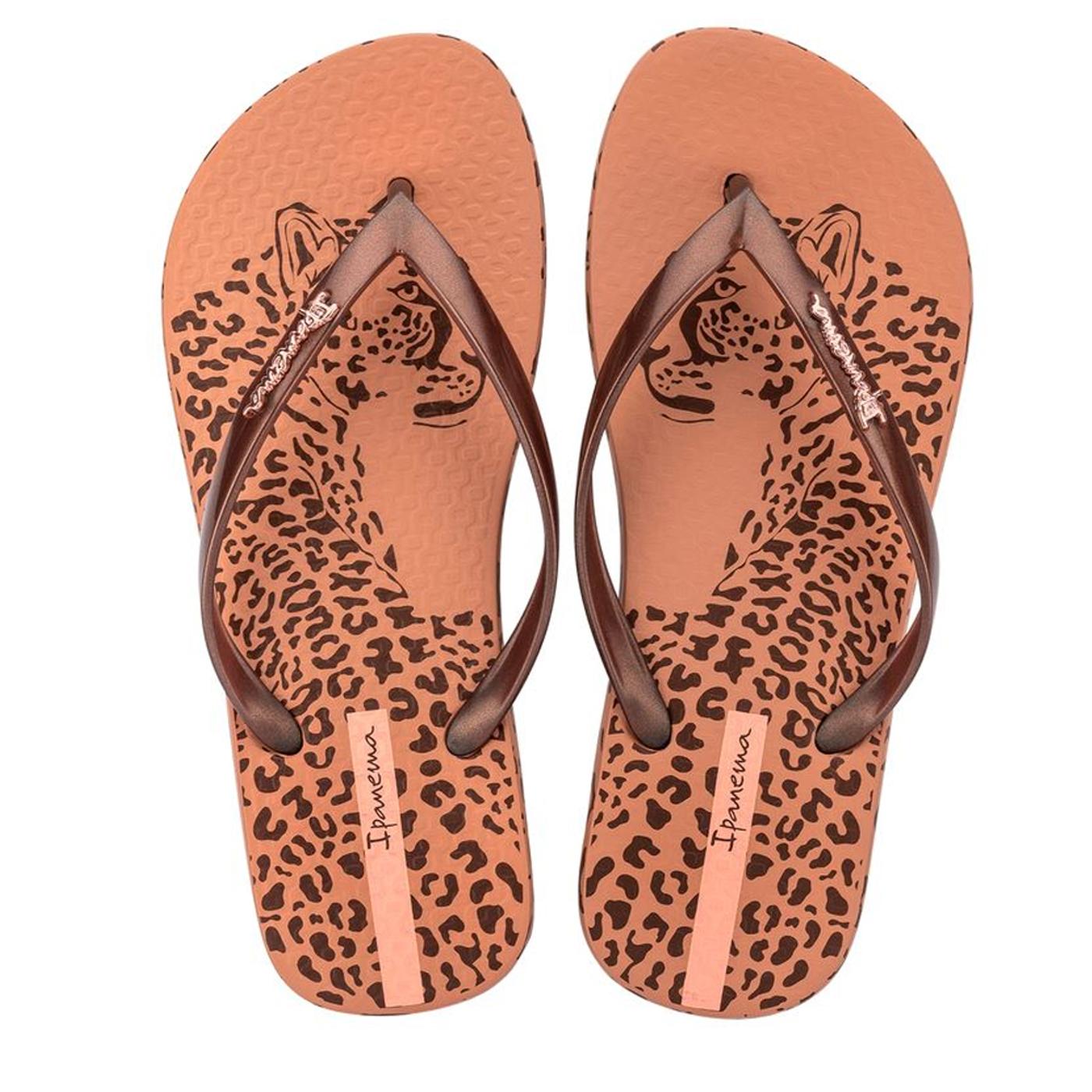 IPANEMA ANIMAL CHIC FEM brown/bronze/brown 27217 SANDALIA SANDALIAS DE PLAYA