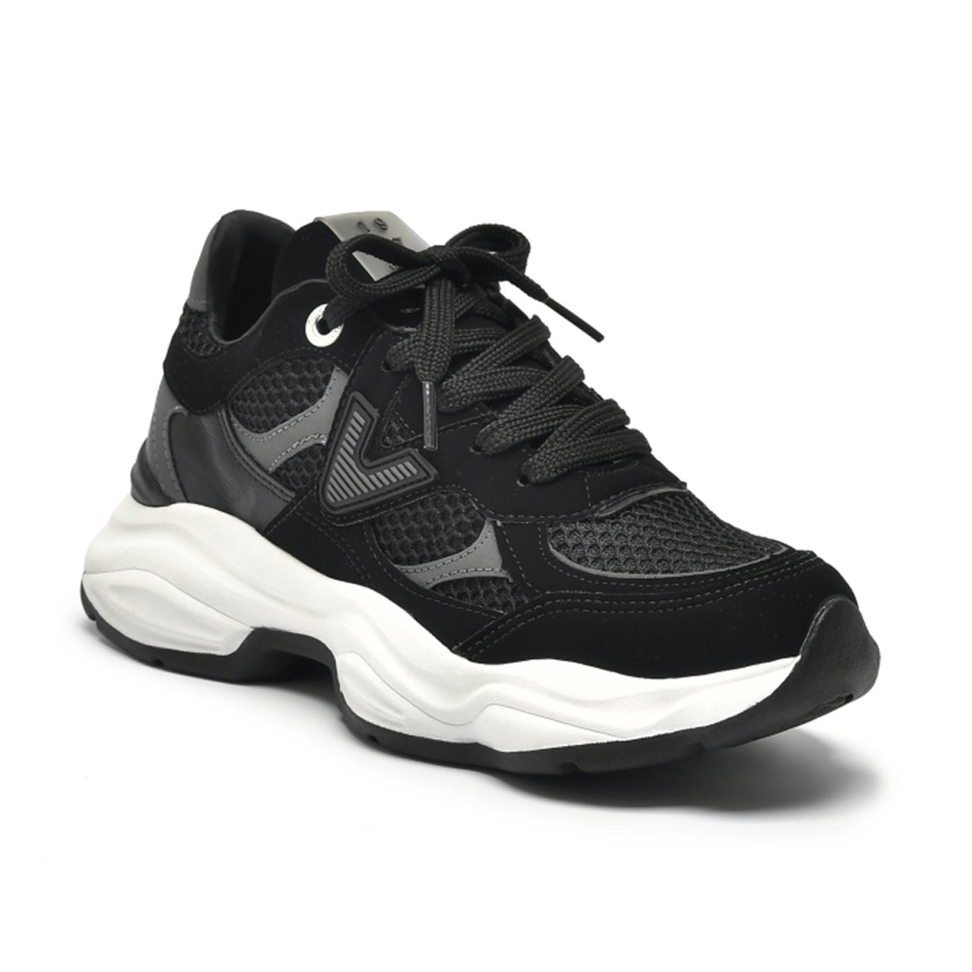 VIA MARTE tenis casual 158-016-11 preto/shadow/preto/preto 158-016-11 ZAPATILLA CASUAL