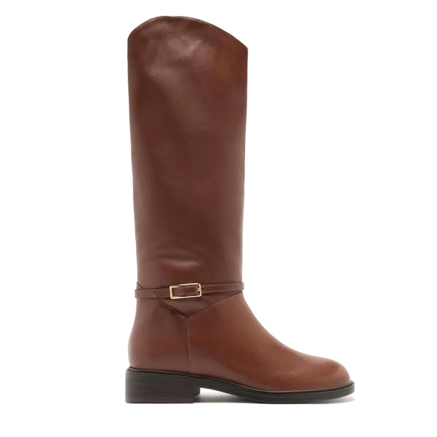 AREZZO Bota A1334600010002U nero brown A1334600010002U BOTA FLAT