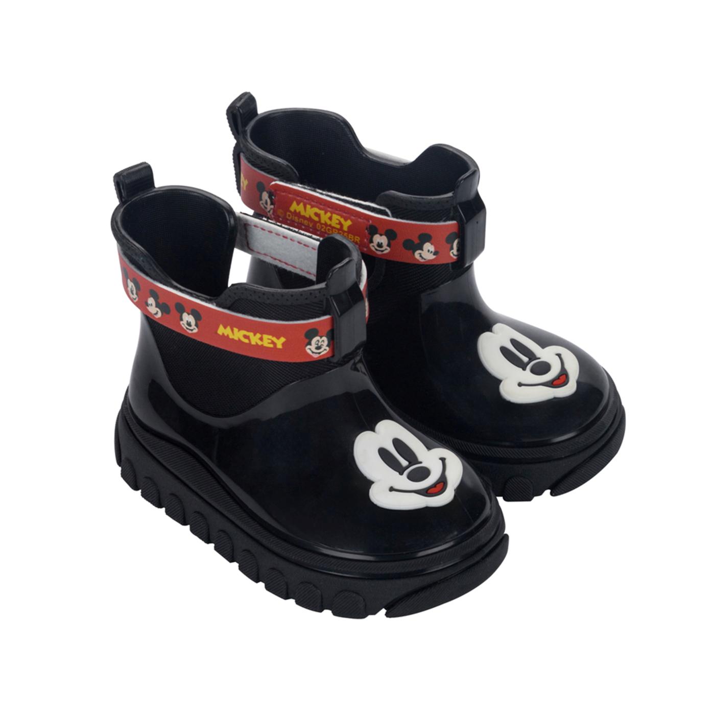 DISNEY RAIN COLORFUL BOOT BABY black/red 23261 BOTA FLAT