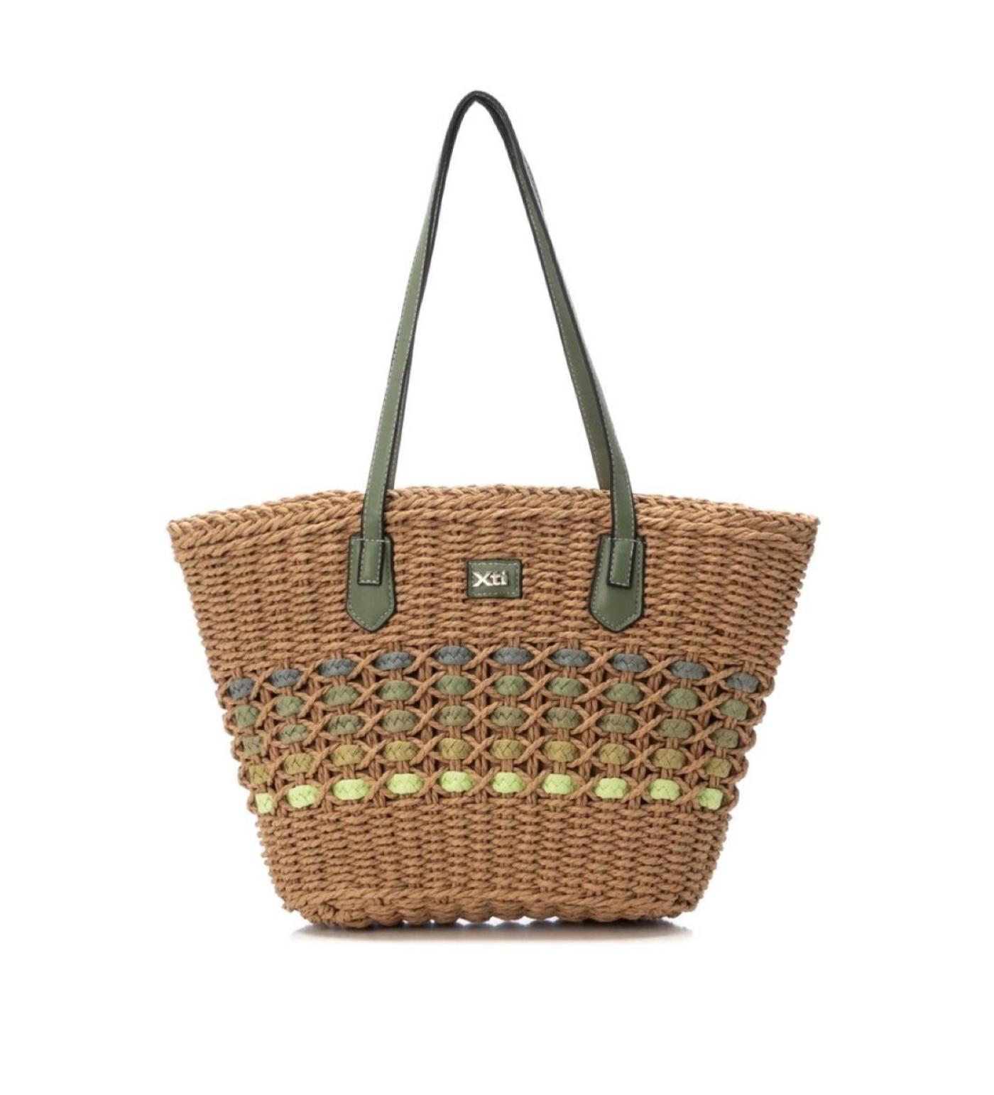 XTI BOLSO SRA 184428 kaki 184428 BOLSOS BOLSOS