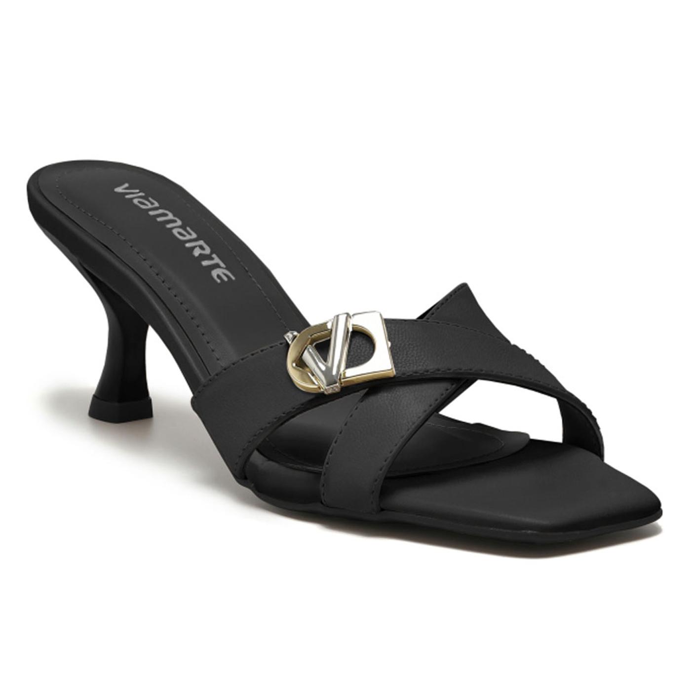 VIA MARTE ZAPATO_CERRADO TACON 177-029-02 napa casual / preto 177-029-02 ZAPATO CERRADO TACON