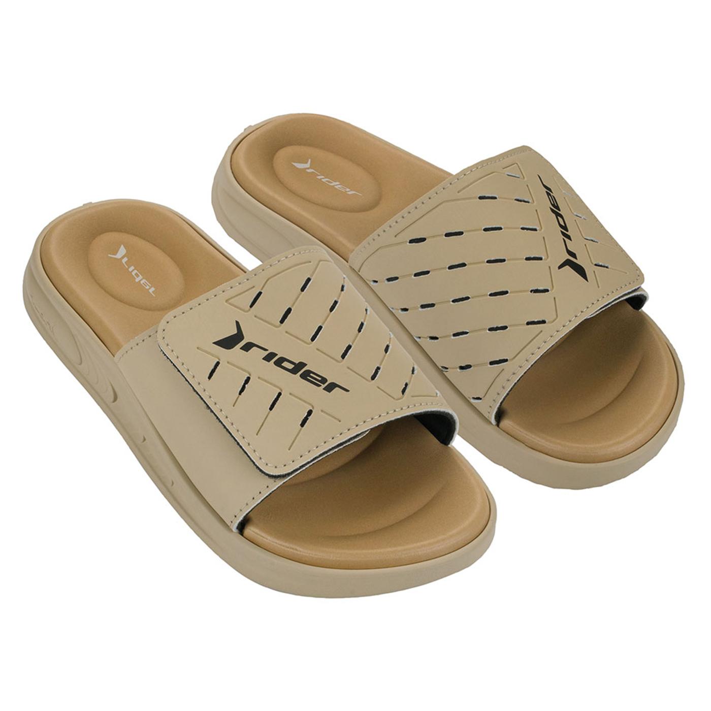 R SOFT PLUS SLIDE AD beige/beige/black