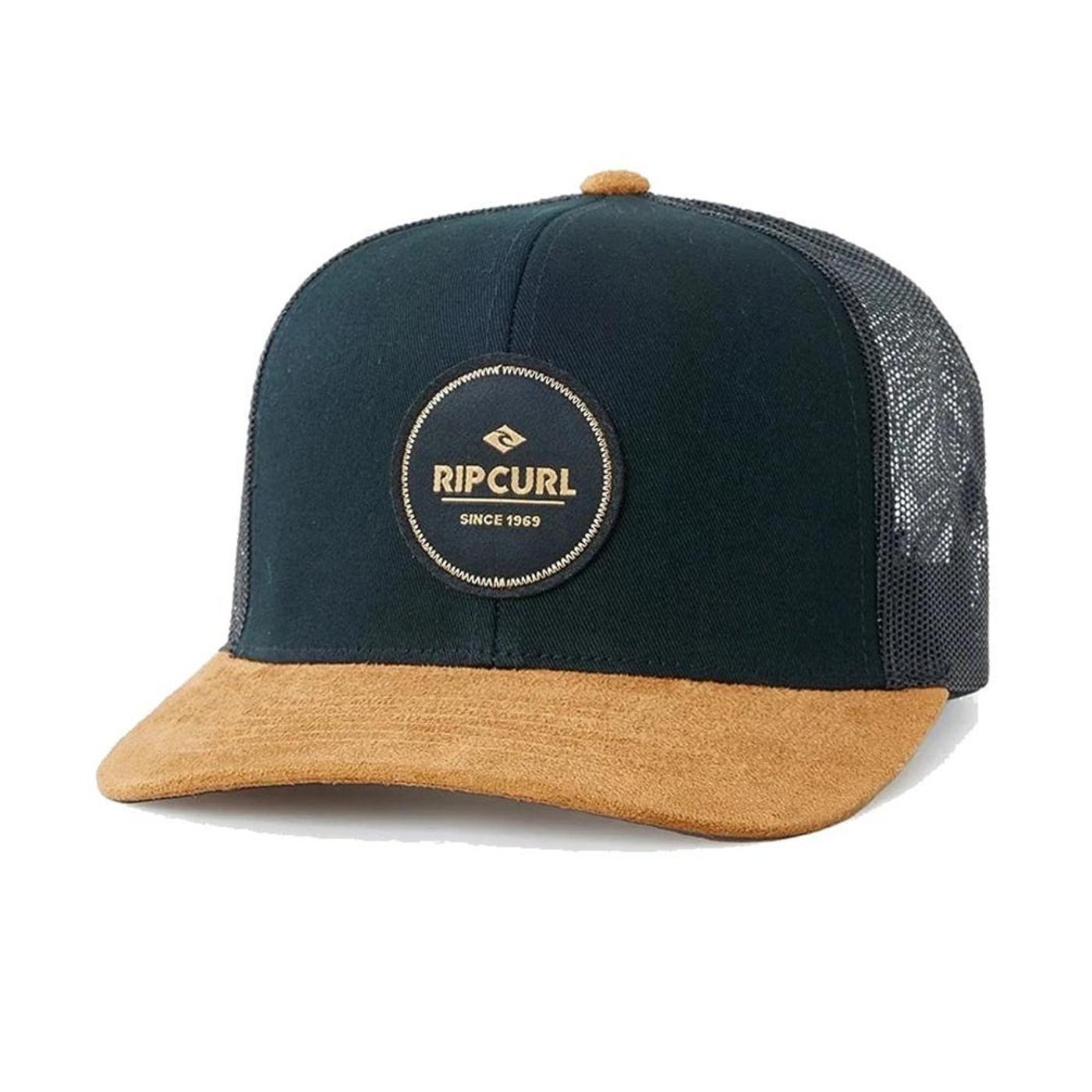 RIP CURL ROUTINE CURVE TRUCKER 1ERMHE black/tan 1ERMHE ACCESORIO GORRA