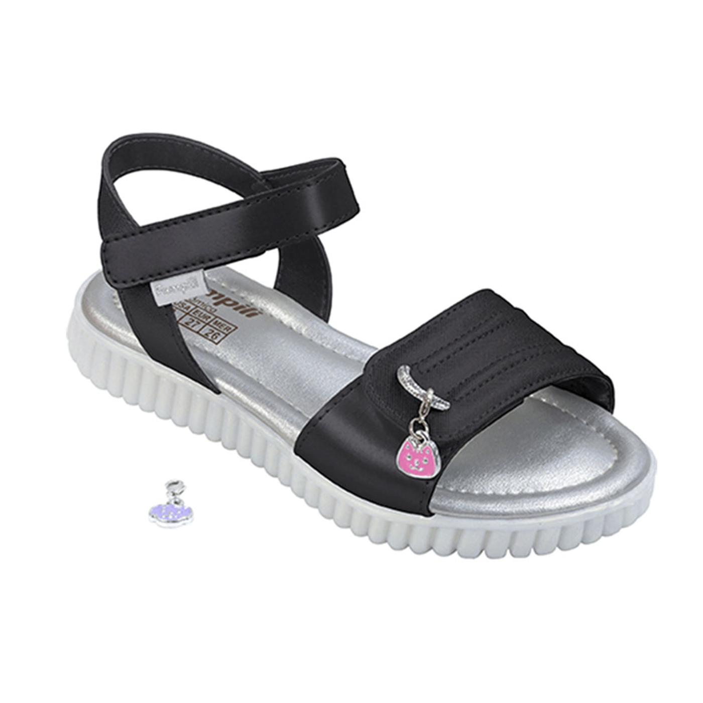 PAMPILI SANDALIA 123311000 negro 123311000 SANDALIA FLAT
