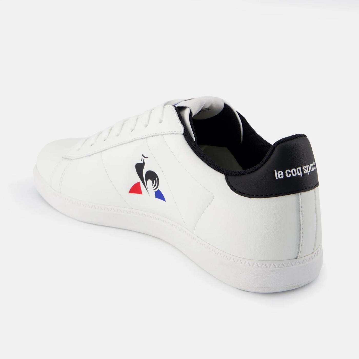 LE COQ SPORTIF COURTSET optical white/black 2610459 ZAPATILLA DEPORTIVA