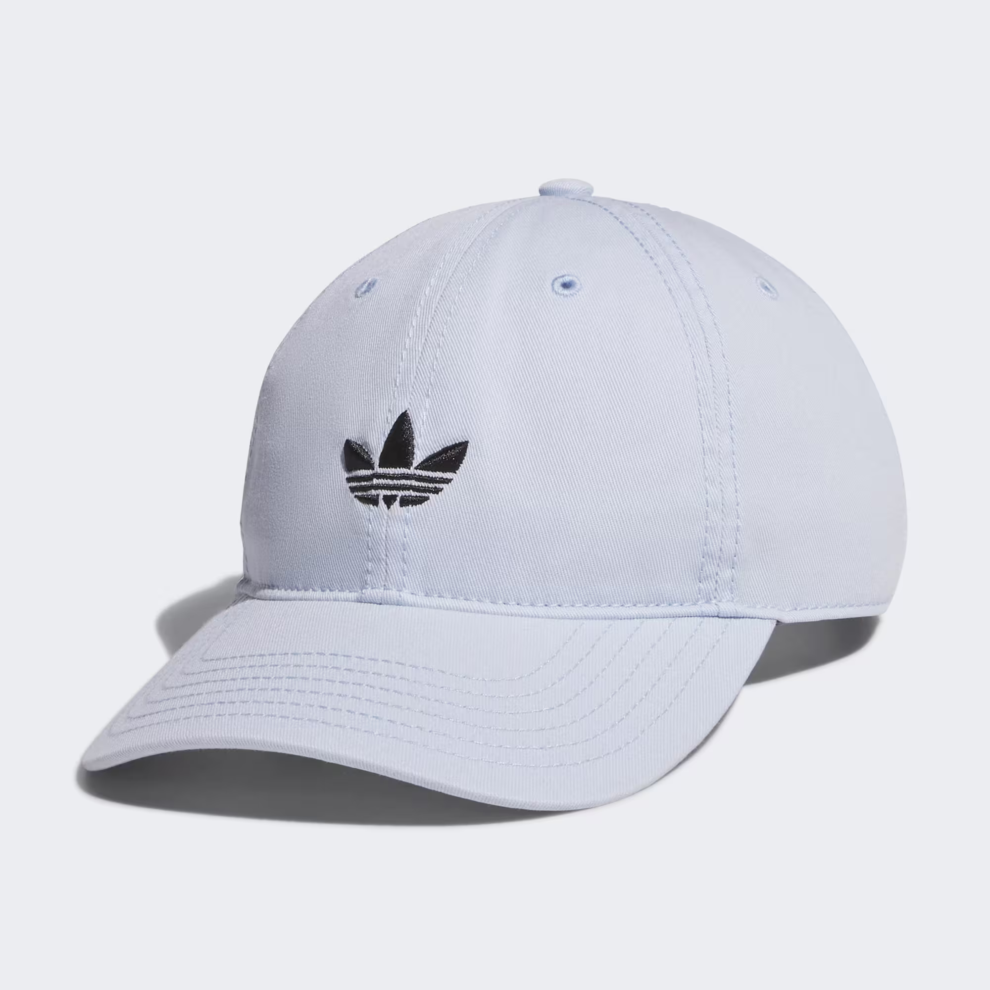 Relaxed_Trefoil_Strapback_Hat_Blue_JL3788_01_00_standard